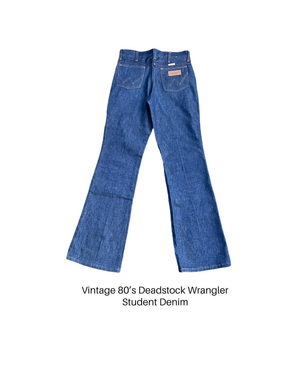 Vintage Vintage 80’s Deadstock Wrangler Student Denim Size US 29 - 1 Thumbnail