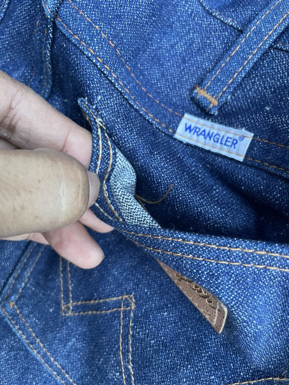 Vintage Vintage 80’s Deadstock Wrangler Student Denim Size US 29 - 16 Thumbnail