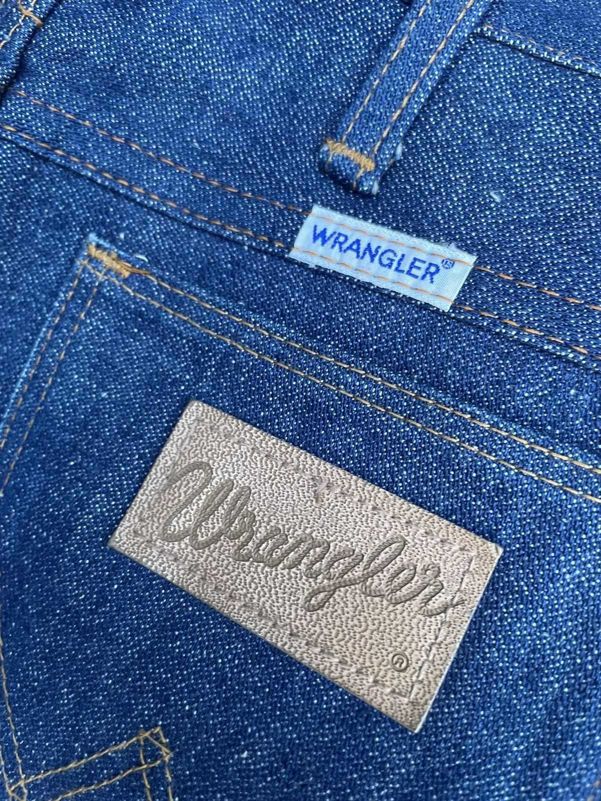 Vintage Vintage 80’s Deadstock Wrangler Student Denim Size US 29 - 17 Thumbnail