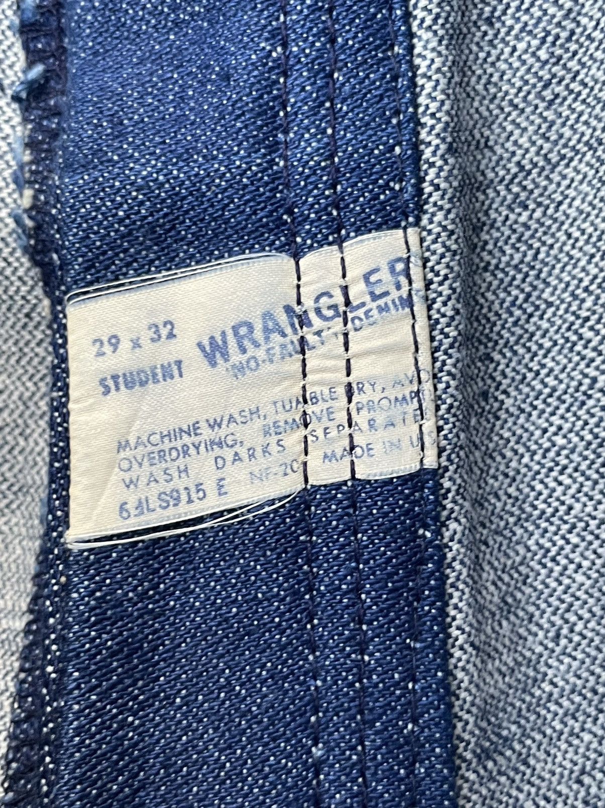 Vintage Vintage 80’s Deadstock Wrangler Student Denim Size US 29 - 19 Thumbnail