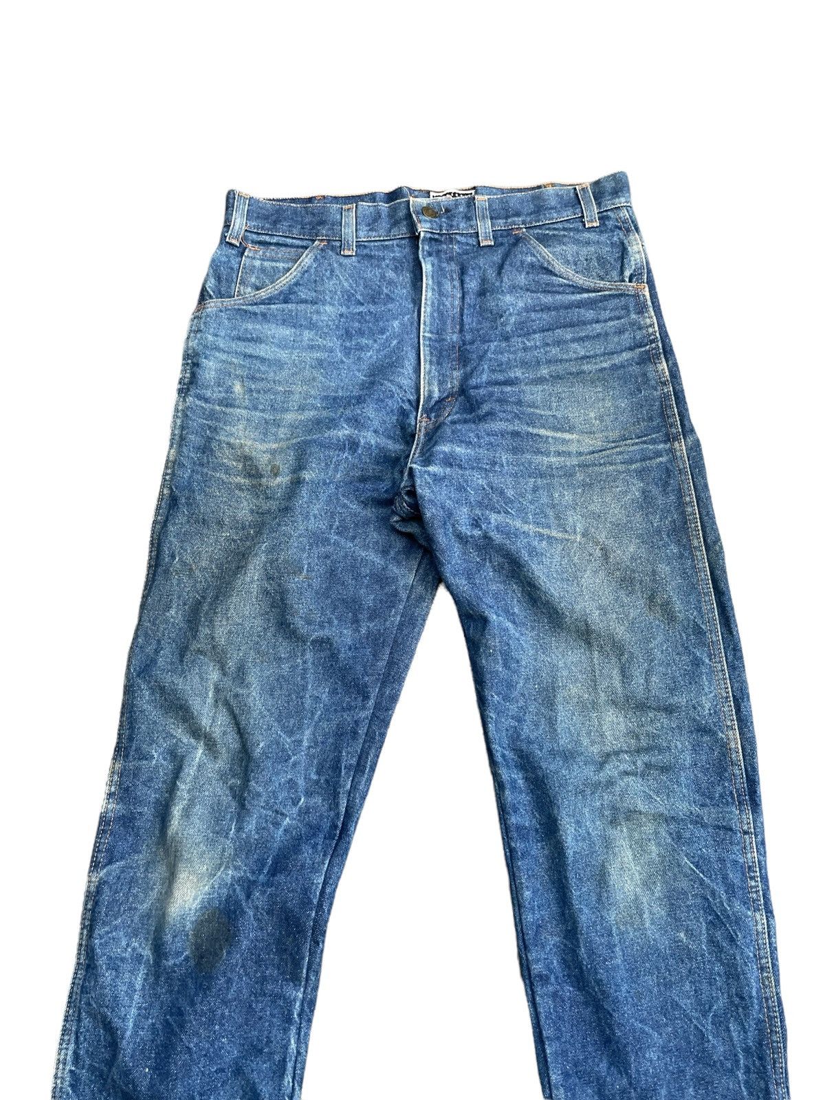 Vintage Vintage 90’s Work N Gear Blancket Lining Denim Size US 34 / EU 50 - 5 Thumbnail