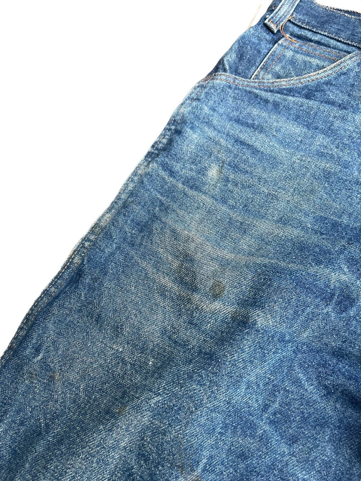 Vintage Vintage 90’s Work N Gear Blancket Lining Denim Size US 34 / EU 50 - 8 Thumbnail