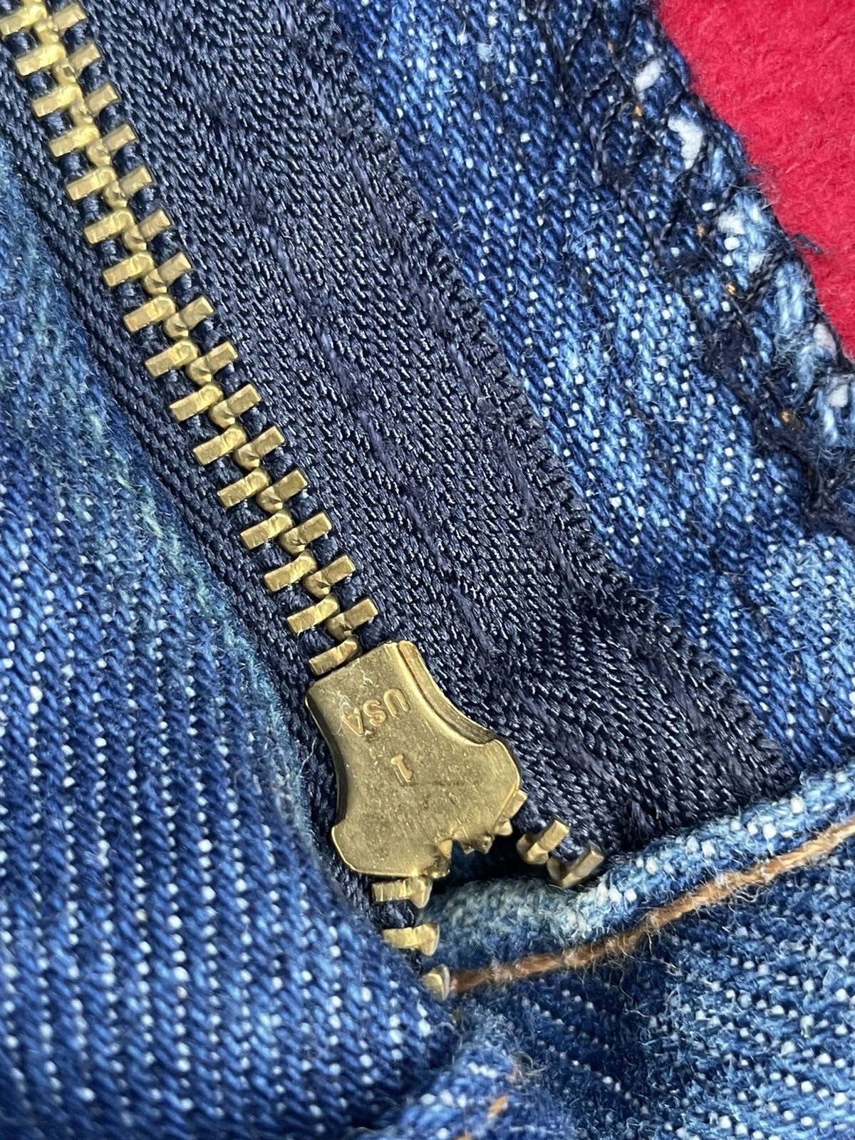 Vintage Vintage 90’s Work N Gear Blancket Lining Denim Size US 34 / EU 50 - 22 Thumbnail