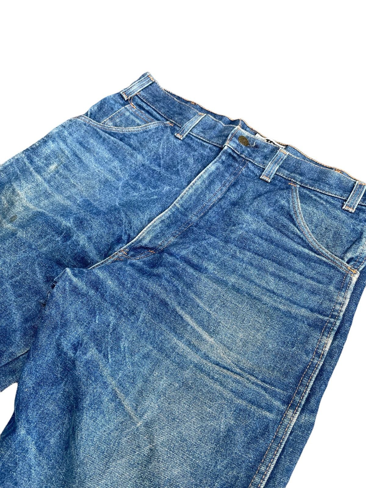Vintage Vintage 90’s Work N Gear Blancket Lining Denim Size US 34 / EU 50 - 9 Thumbnail