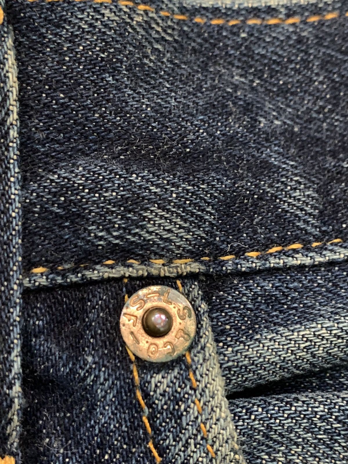 Levi's big E 551z VINTAGE 90s selvedge denim distress