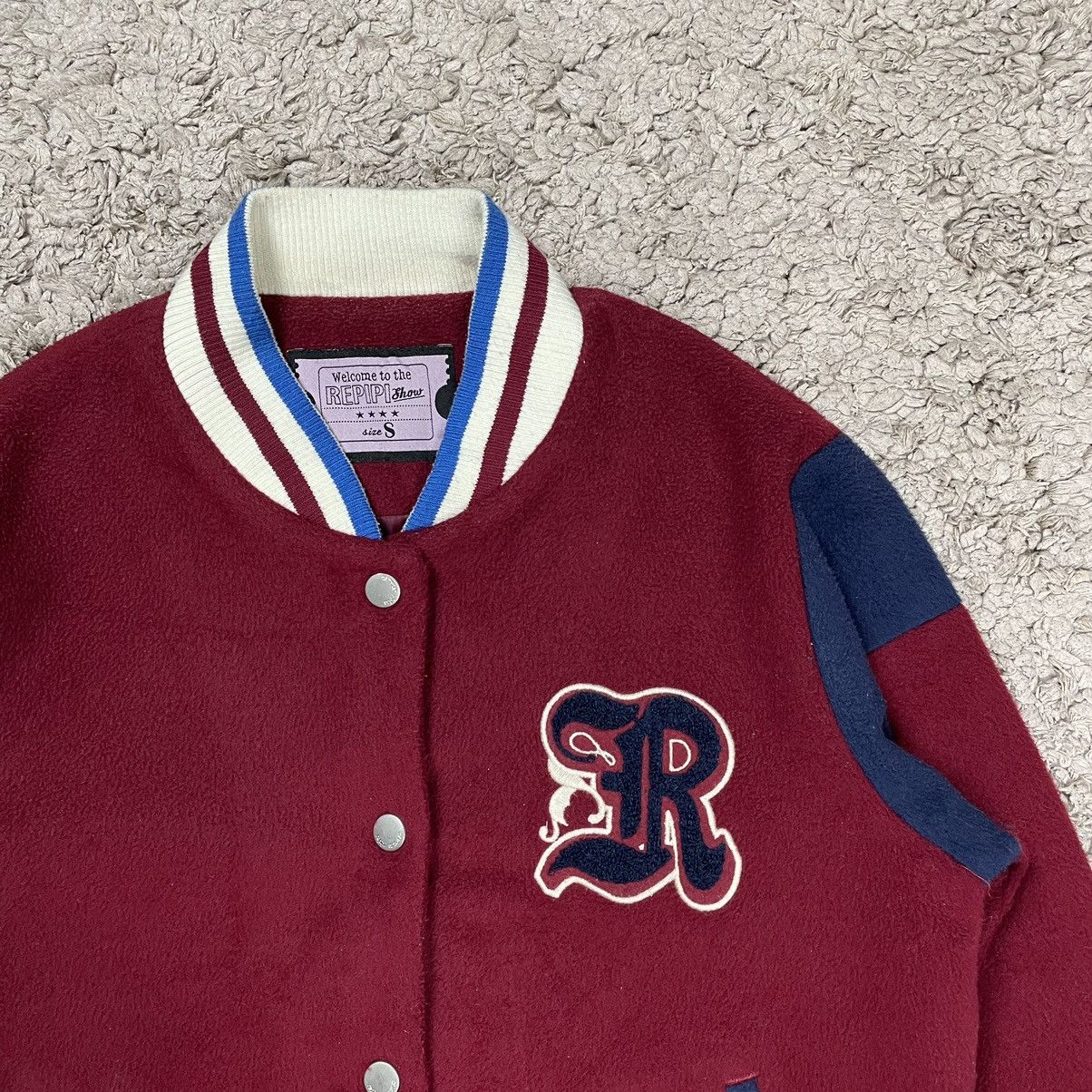 Japanese Brand × Vintage Vintage Japan Repipi Varsity Jacket Size S / US 4 / IT 40 - 7 Thumbnail