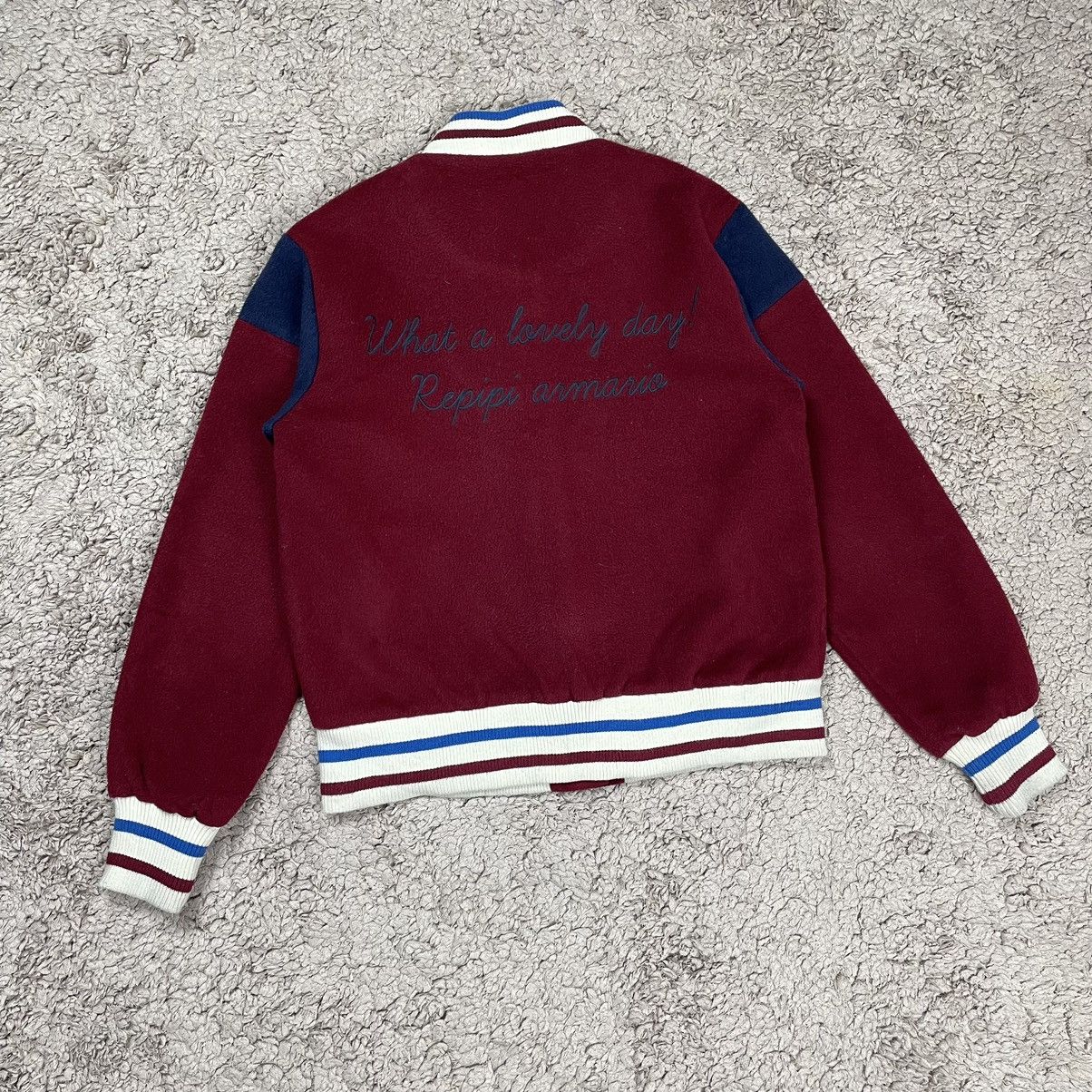 Japanese Brand × Vintage Vintage Japan Repipi Varsity Jacket Size S / US 4 / IT 40 - 3 Thumbnail