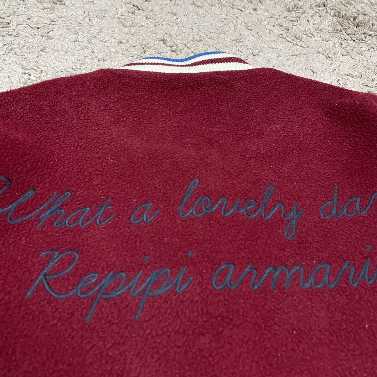 Japanese Brand × Vintage Vintage Japan Repipi Varsity Jacket Size S / US 4 / IT 40 - 6 Thumbnail