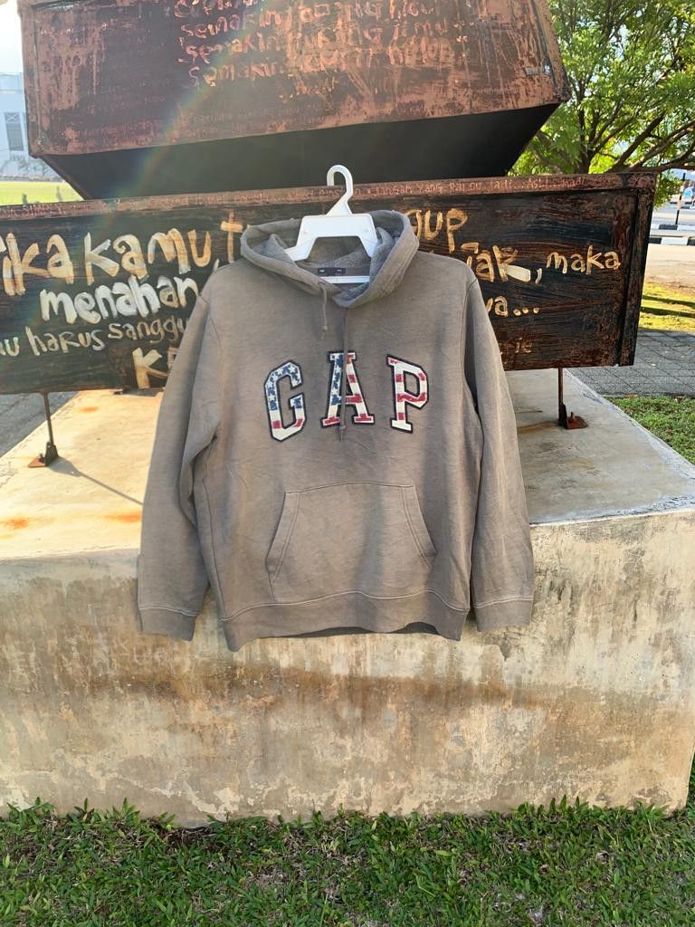 Gap Sun Faded hoodie Gap America flag Size US M / EU 48-50 / 2 - 1 Thumbnail