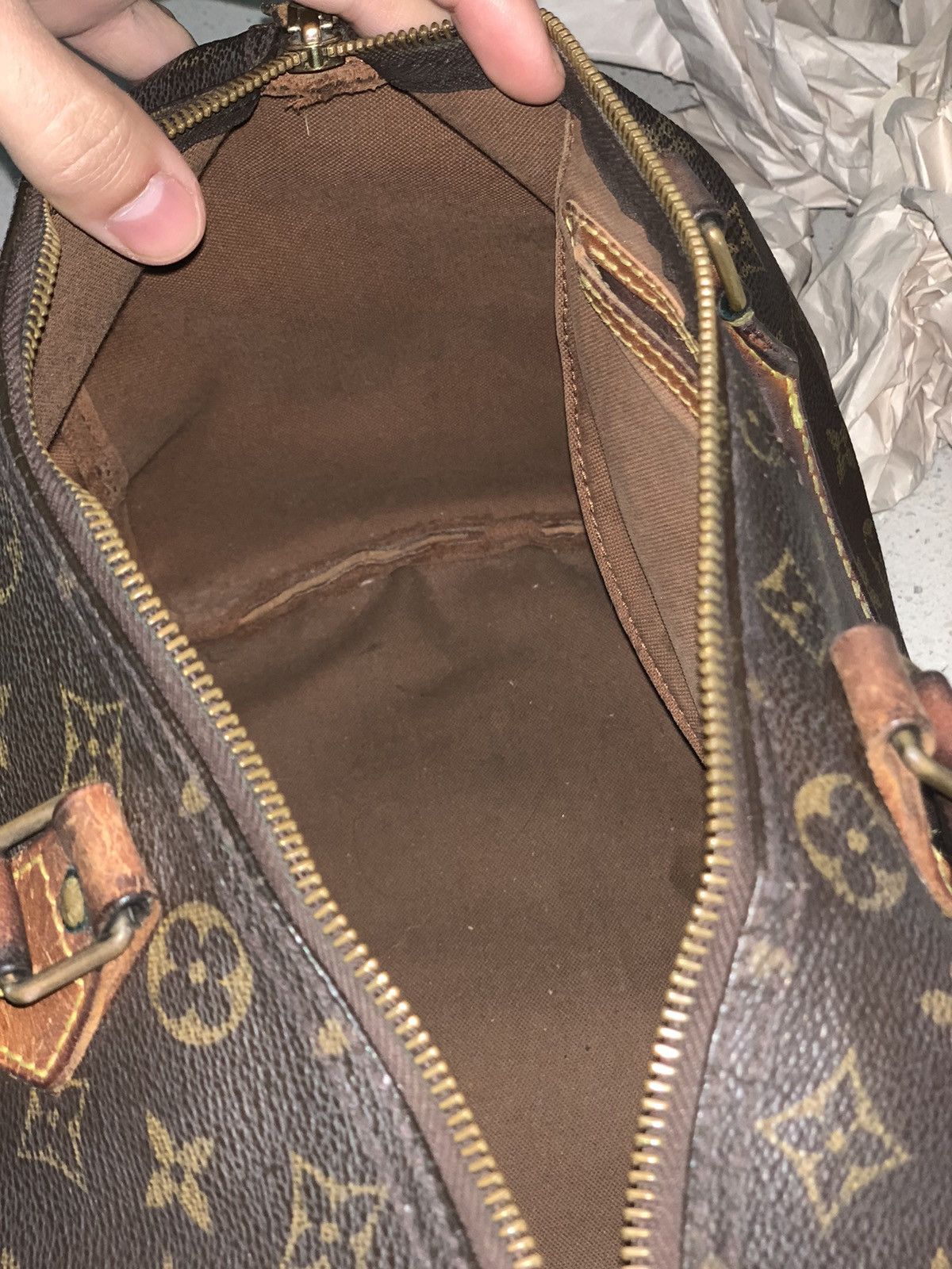 Louis Vuitton × Vintage 1987 Vintage Louis Vuitton Bag Size ONE SIZE - 8 Thumbnail