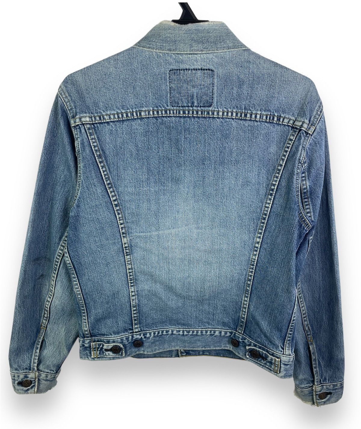 Levi's 🔥Rare Vintage Levi's Model 71557 Big E Denim Jacket Size US XXS / EU 40 - 16 Thumbnail