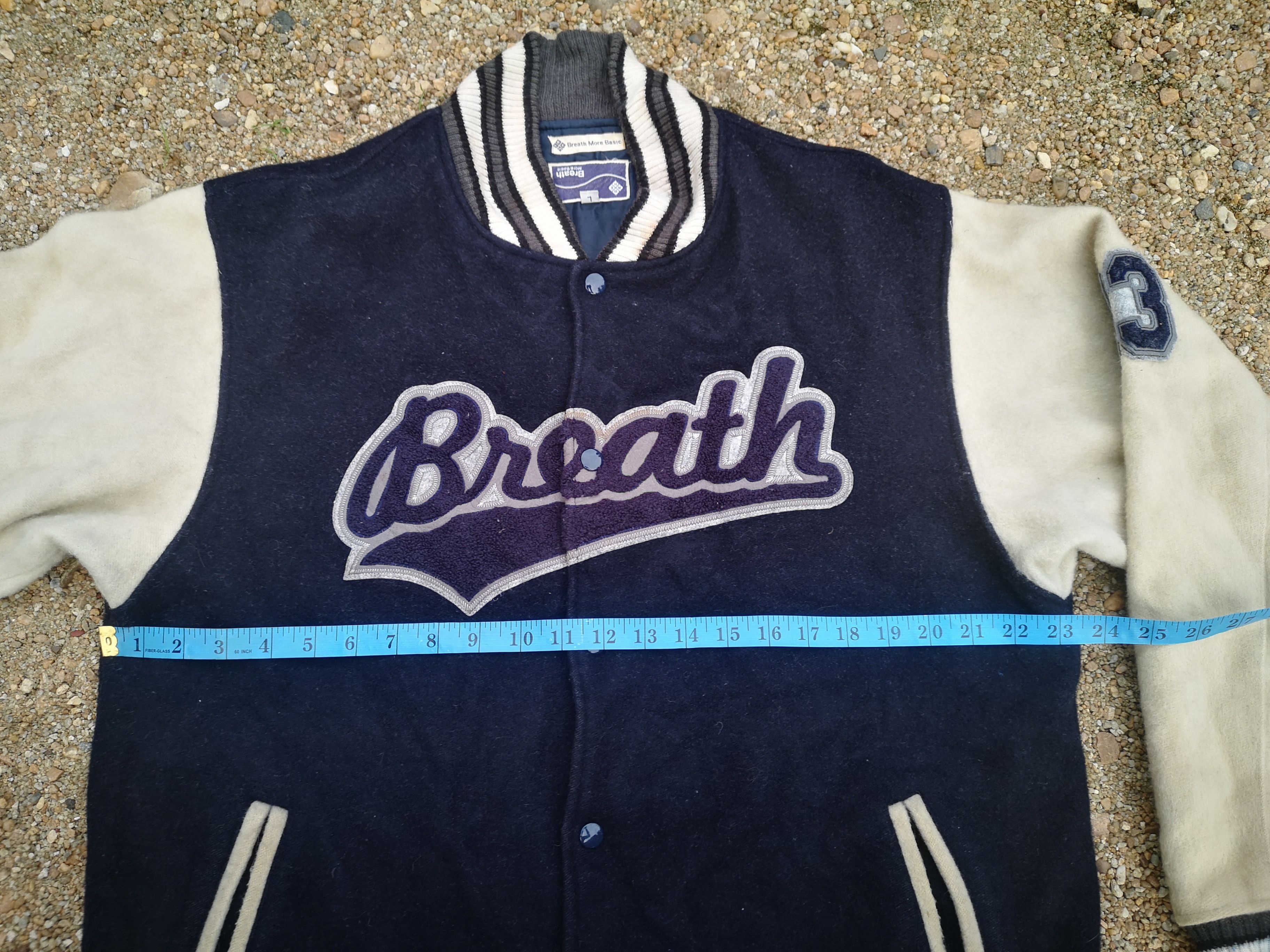 Japanese Brand × Vintage Vintage Breath Varsity Jacket Size US L / EU 52-54 / 3 - 18 Thumbnail