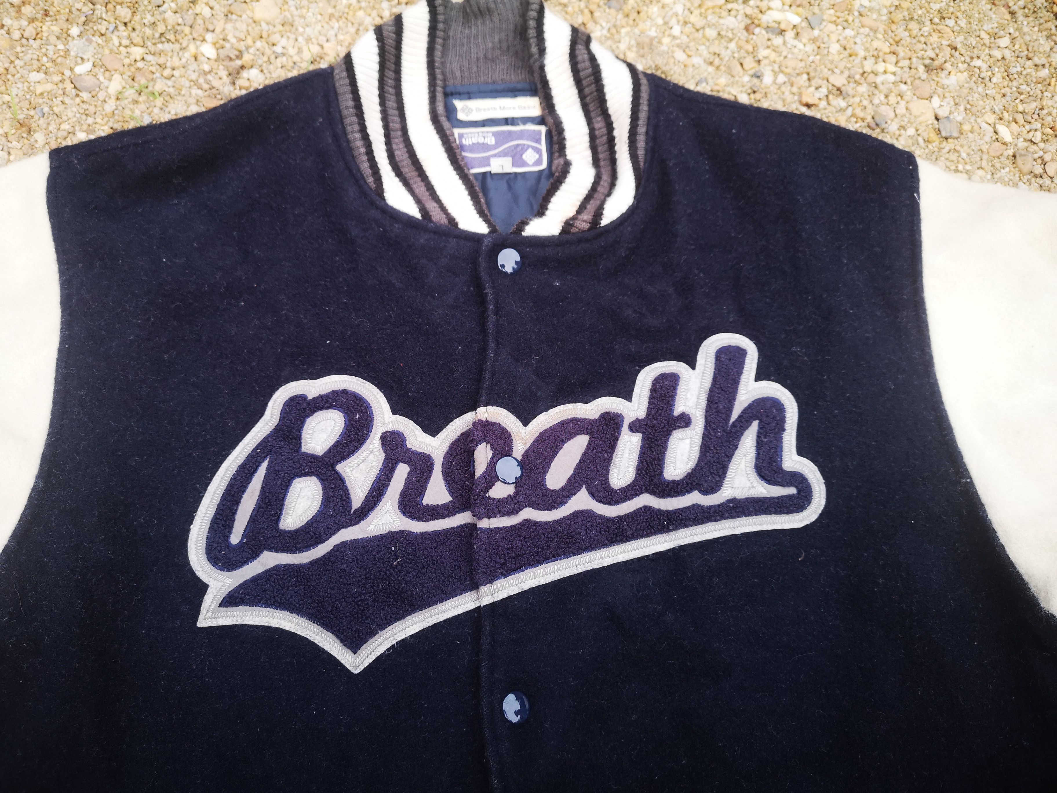 Japanese Brand × Vintage Vintage Breath Varsity Jacket Size US L / EU 52-54 / 3 - 8 Thumbnail