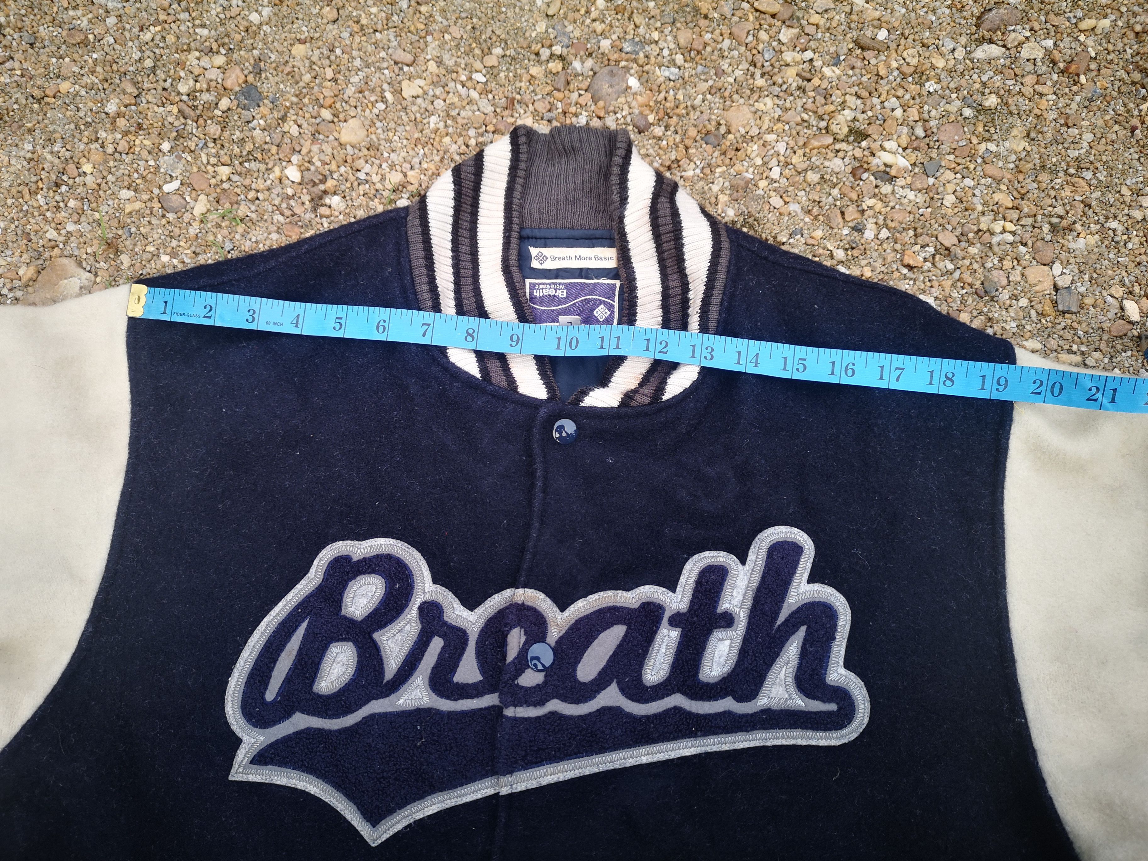 Japanese Brand × Vintage Vintage Breath Varsity Jacket Size US L / EU 52-54 / 3 - 20 Thumbnail