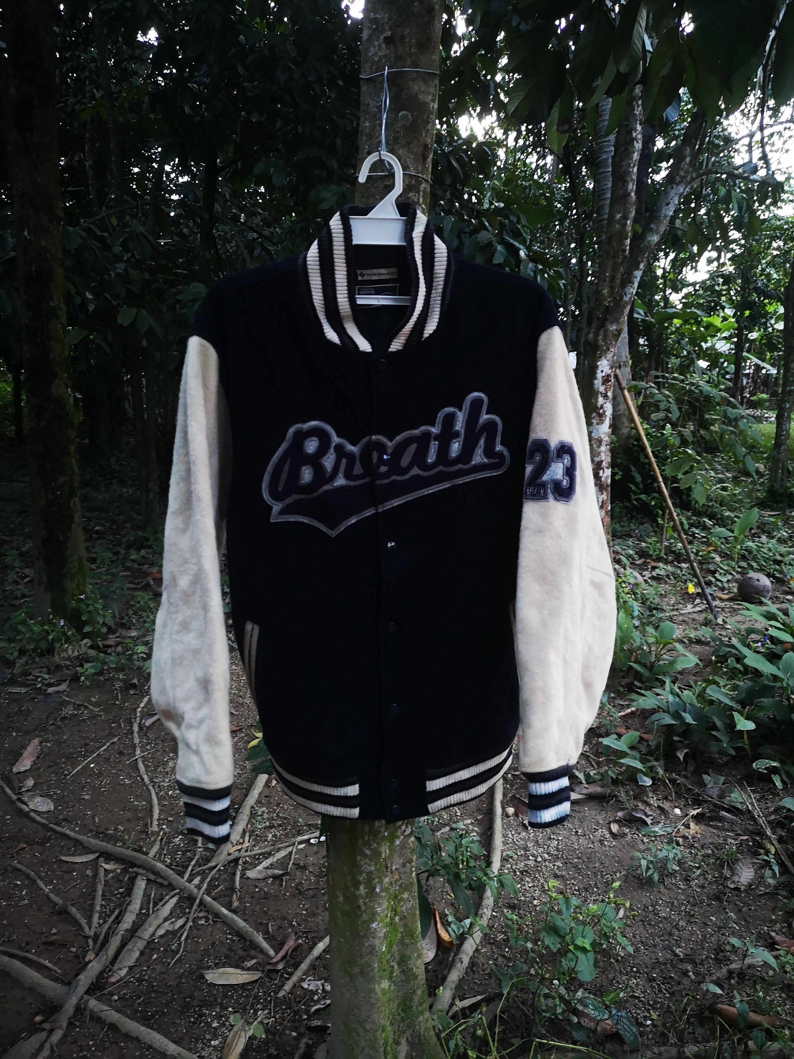 Japanese Brand × Vintage Vintage Breath Varsity Jacket Size US L / EU 52-54 / 3 - 1 Thumbnail