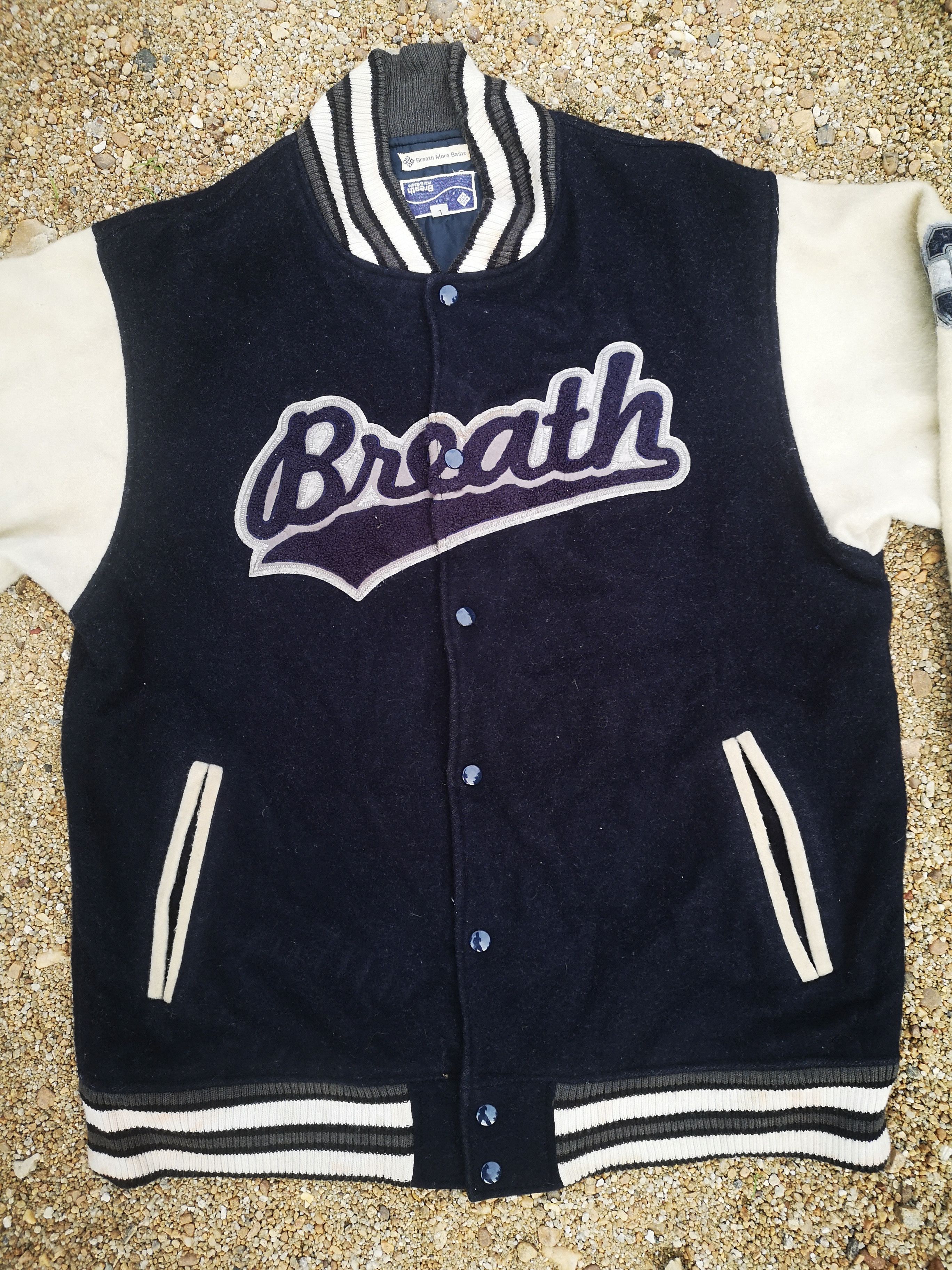 Japanese Brand × Vintage Vintage Breath Varsity Jacket Size US L / EU 52-54 / 3 - 5 Thumbnail