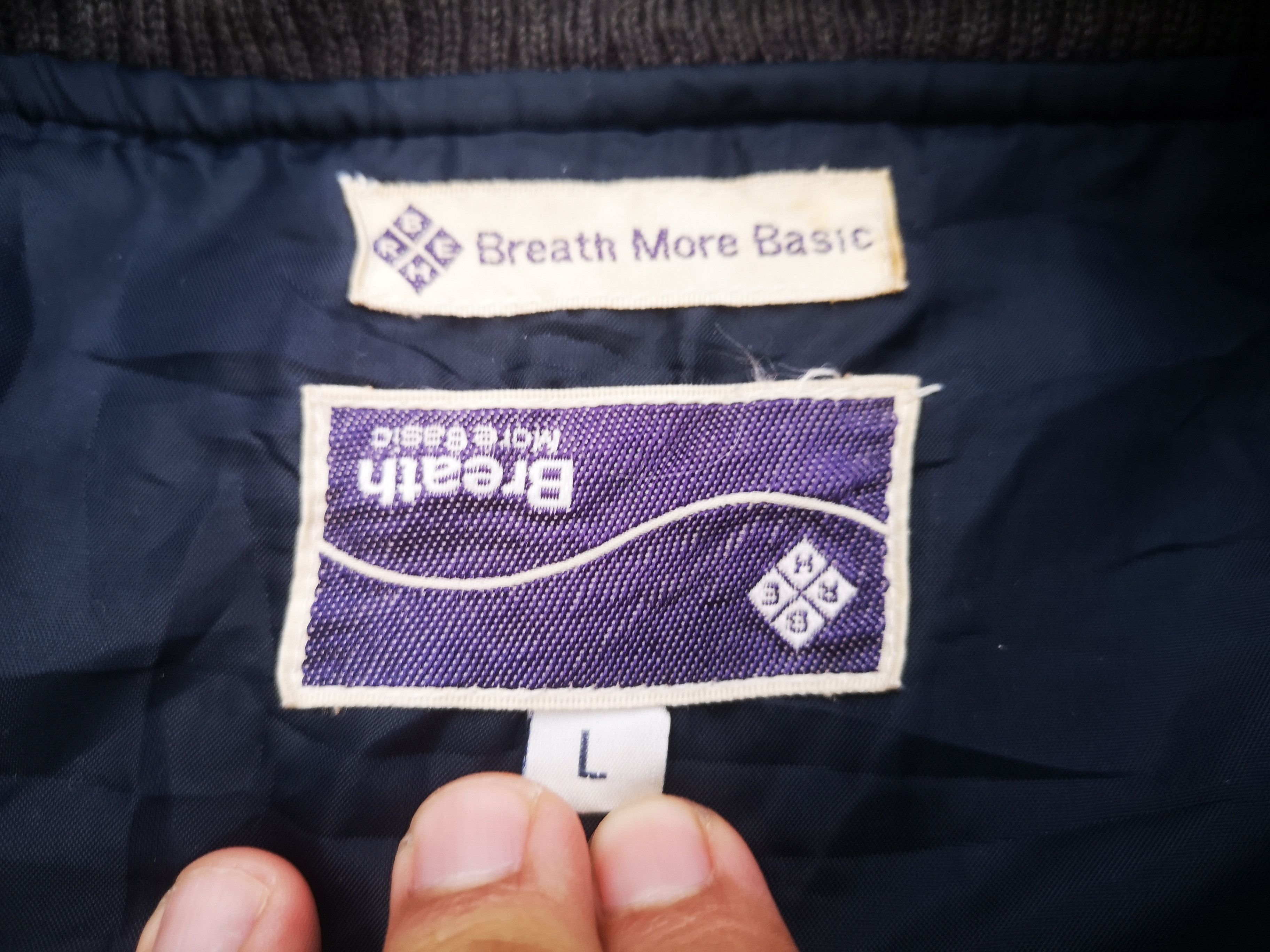 Japanese Brand × Vintage Vintage Breath Varsity Jacket Size US L / EU 52-54 / 3 - 16 Thumbnail