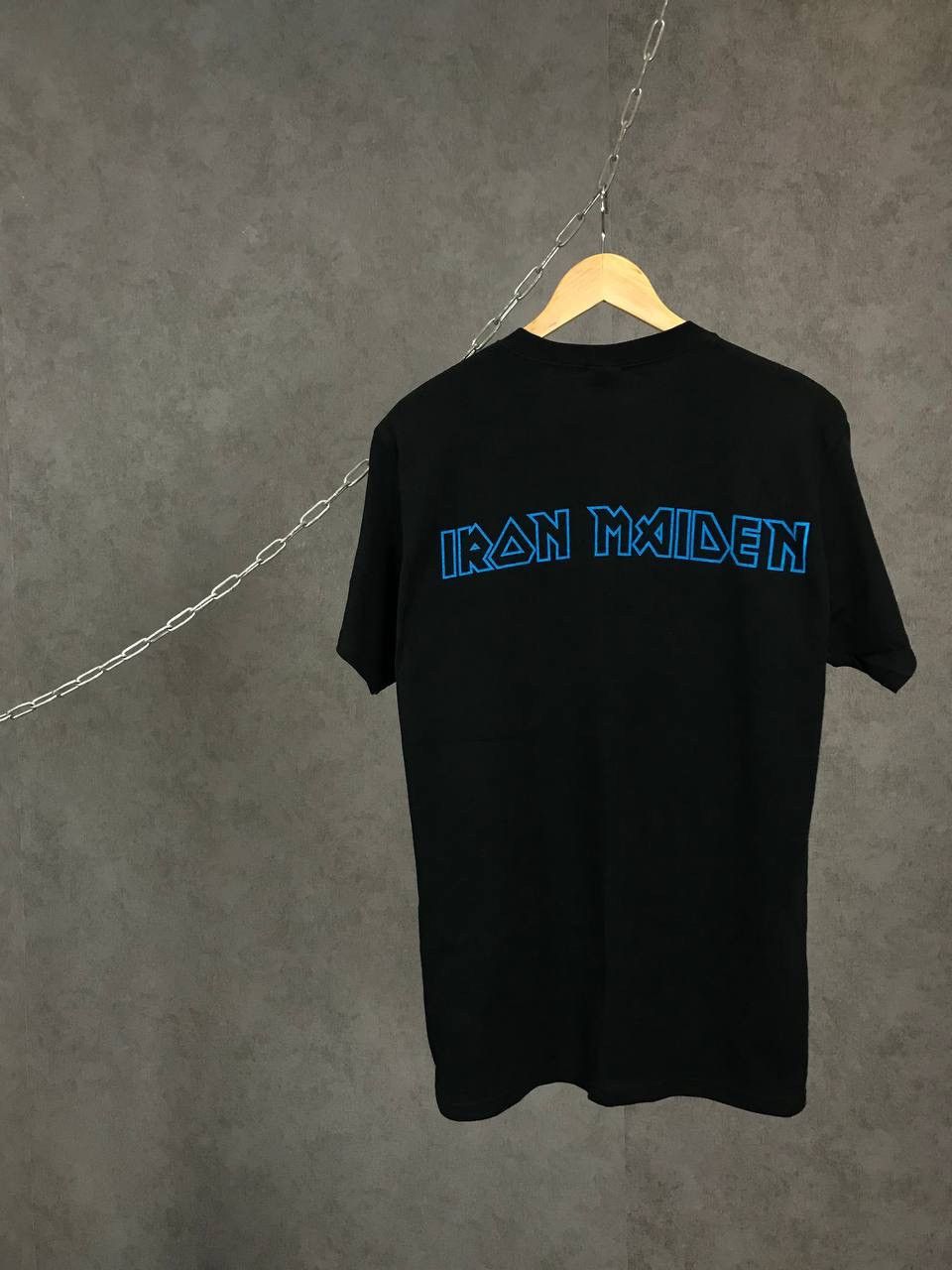 Band Tees Iron Maiden vintage rock overprinted band tee Size US M / EU 48-50 / 2 - 2 Thumbnail