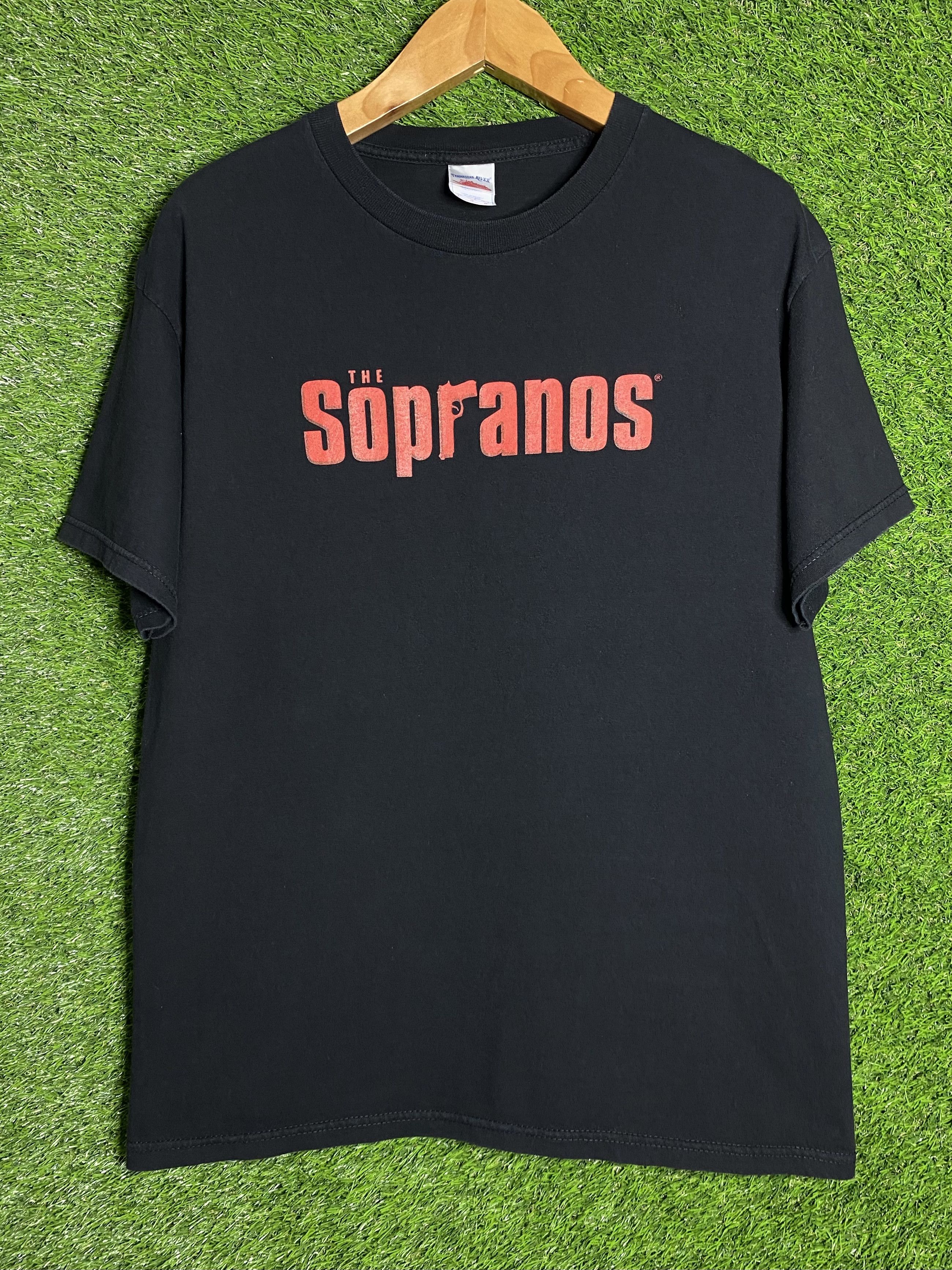 Vintage 🚨Vintage The Sopranos HBO Tv Show 00s Promo T-Shirt Size US L / EU 52-54 / 3 - 1 Thumbnail