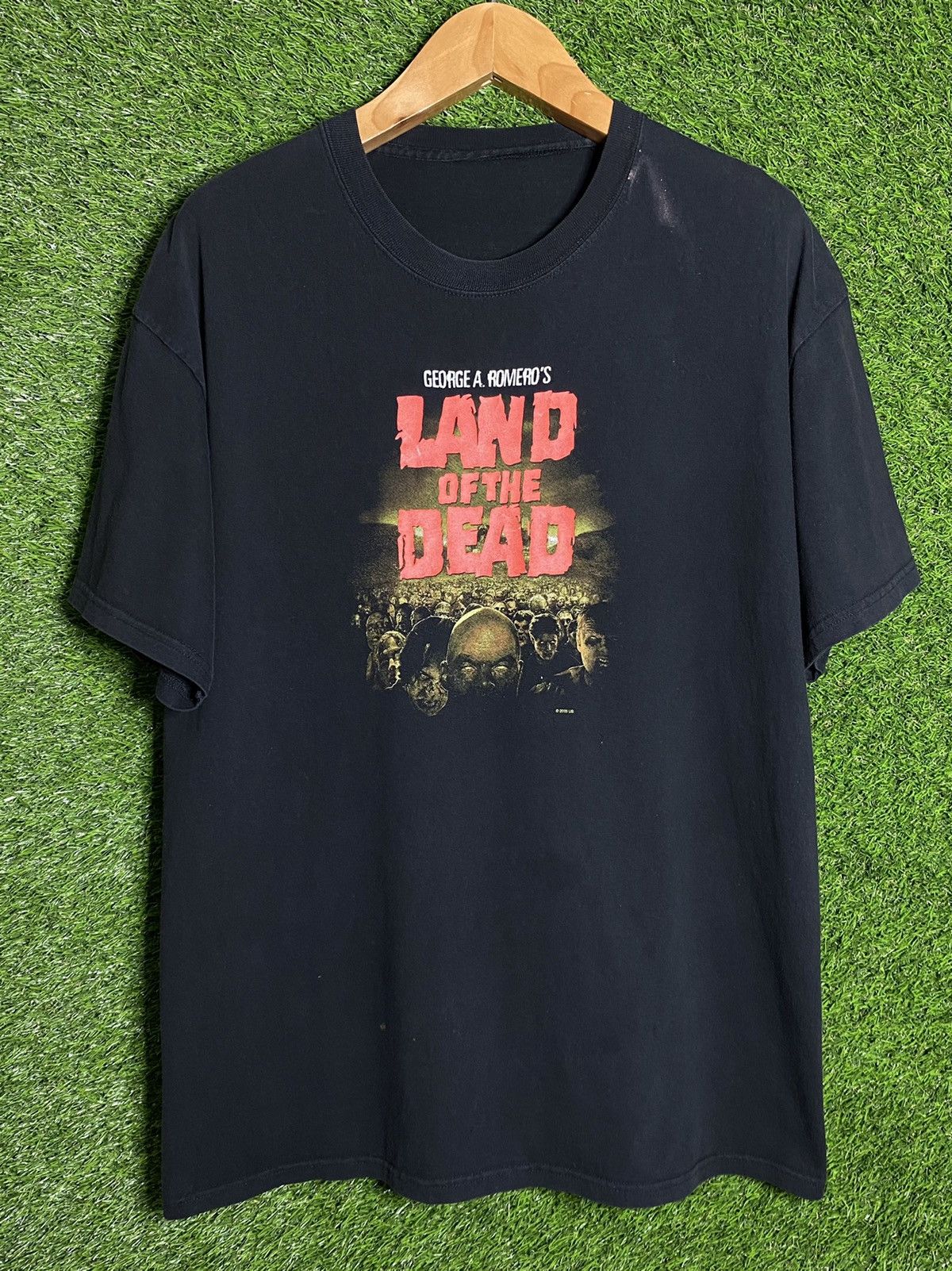 🚨Vintage Land Of The Dead 2005 Movie Promo T-Shirt