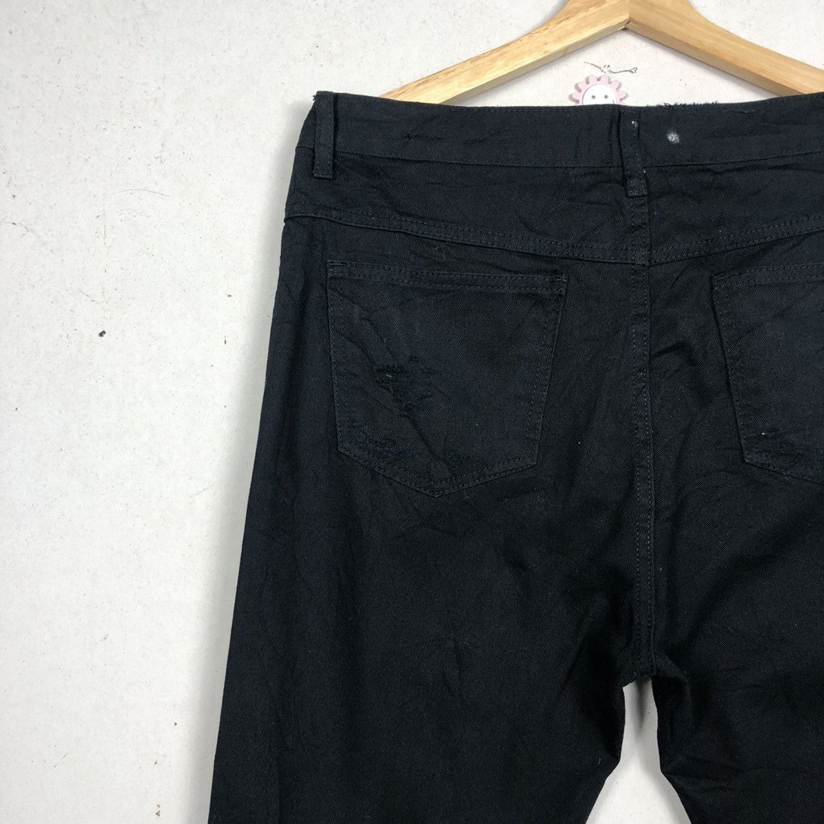 If Six Was Nine × Seditionaries Destroyed Trash Jeans Punk Seditionaries Paint Split Denim Size US 34 / EU 50 - 6 Thumbnail