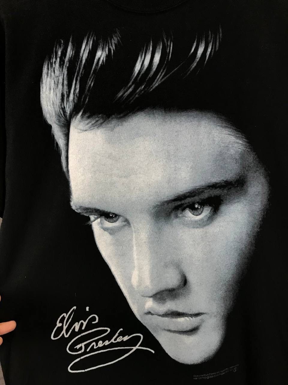 Band Tees Elvis Presley 1999 vintage pop band tee Size US M / EU 48-50 / 2 - 3 Thumbnail