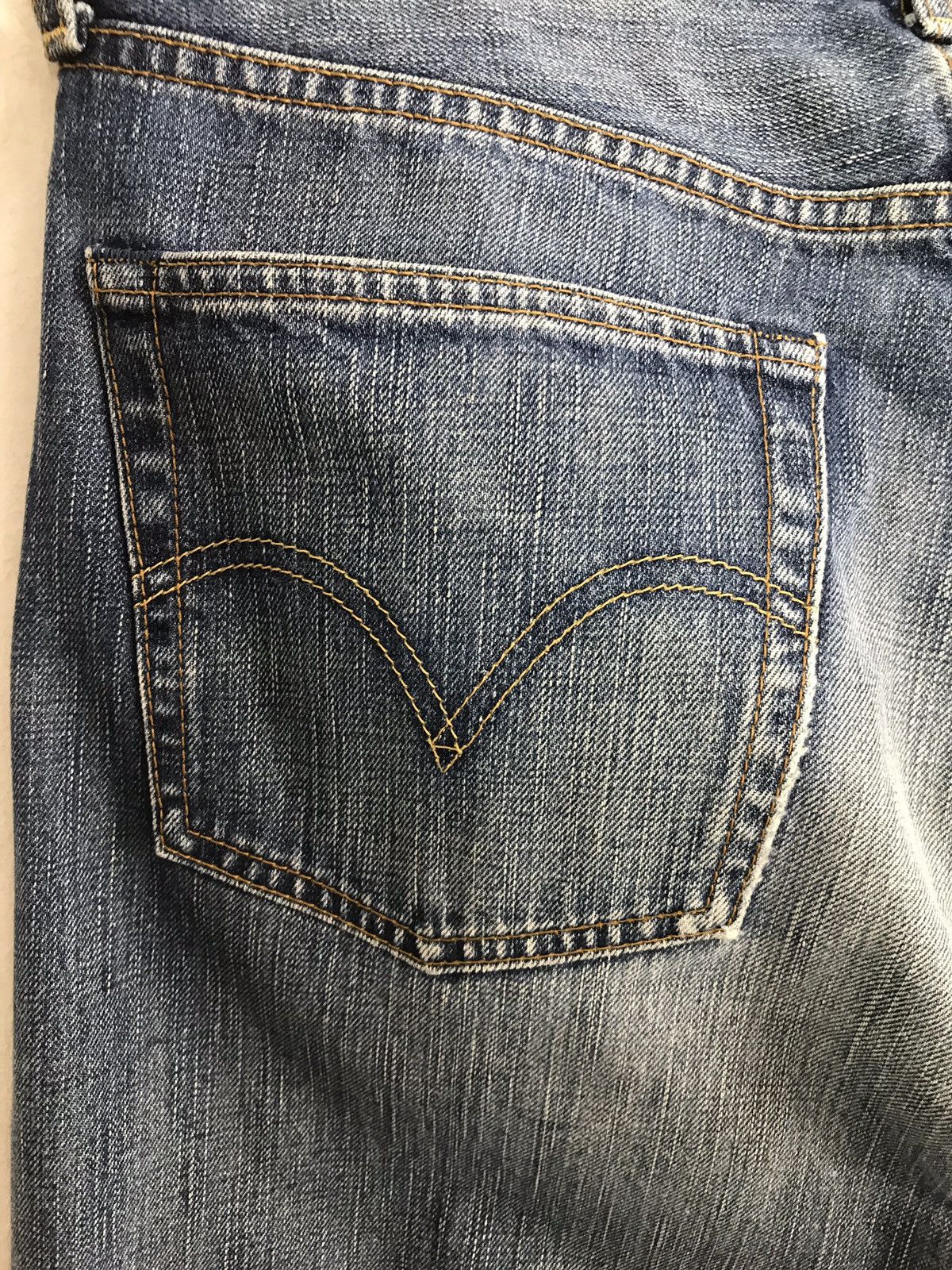 Japanese Brand × Levi's Vintage Clothing × Vintage Vintage Levis Lot 503 Distressed denim Jeans Size US 32 / EU 48 - 12 Thumbnail