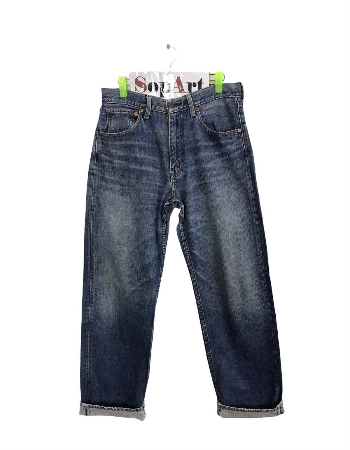 Japanese Brand × Levi's Vintage Clothing × Vintage Vintage Levis Lot 503 Distressed denim Jeans Size US 32 / EU 48 - 1 Thumbnail