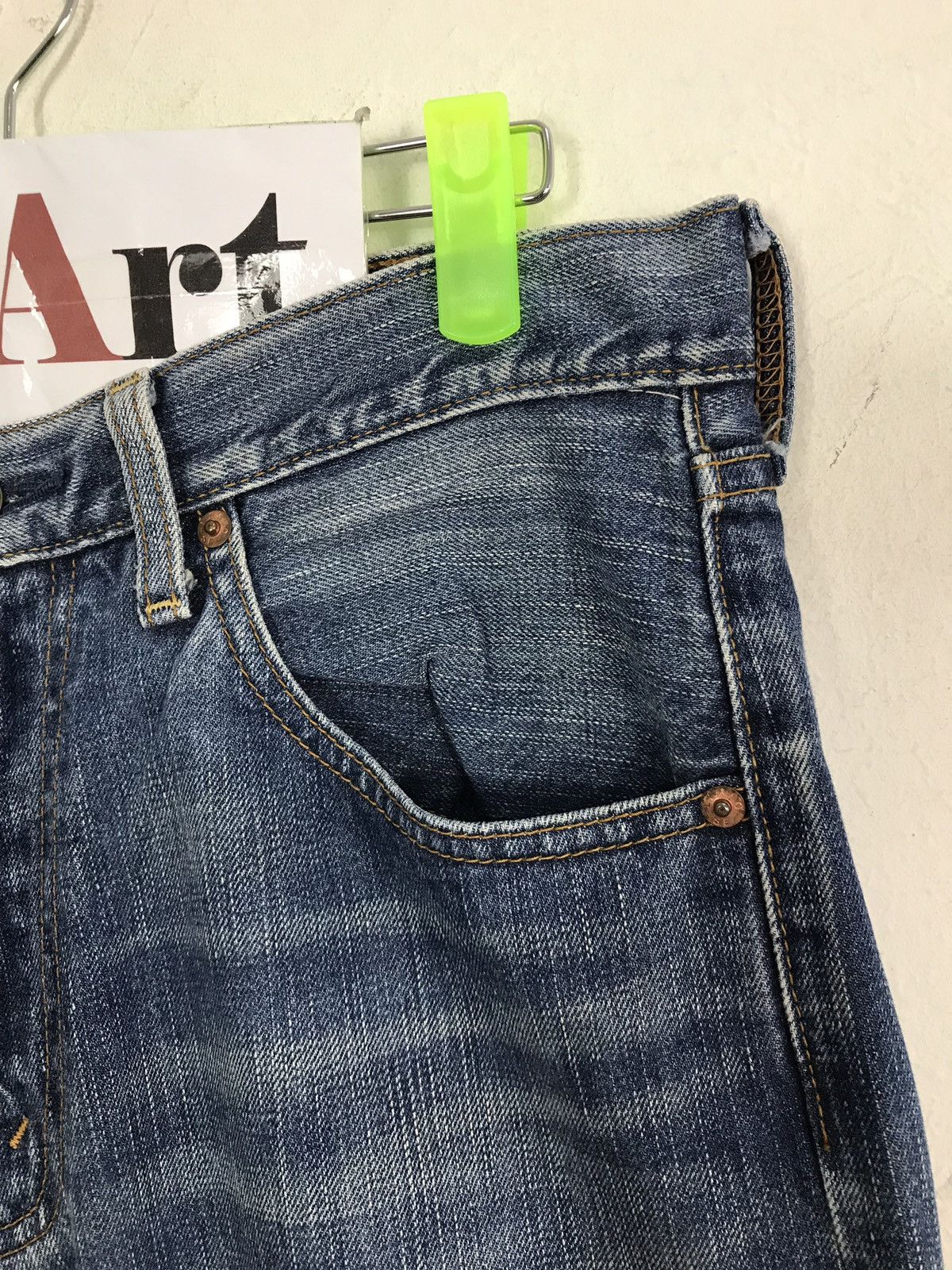 Japanese Brand × Levi's Vintage Clothing × Vintage Vintage Levis Lot 503 Distressed denim Jeans Size US 32 / EU 48 - 4 Thumbnail