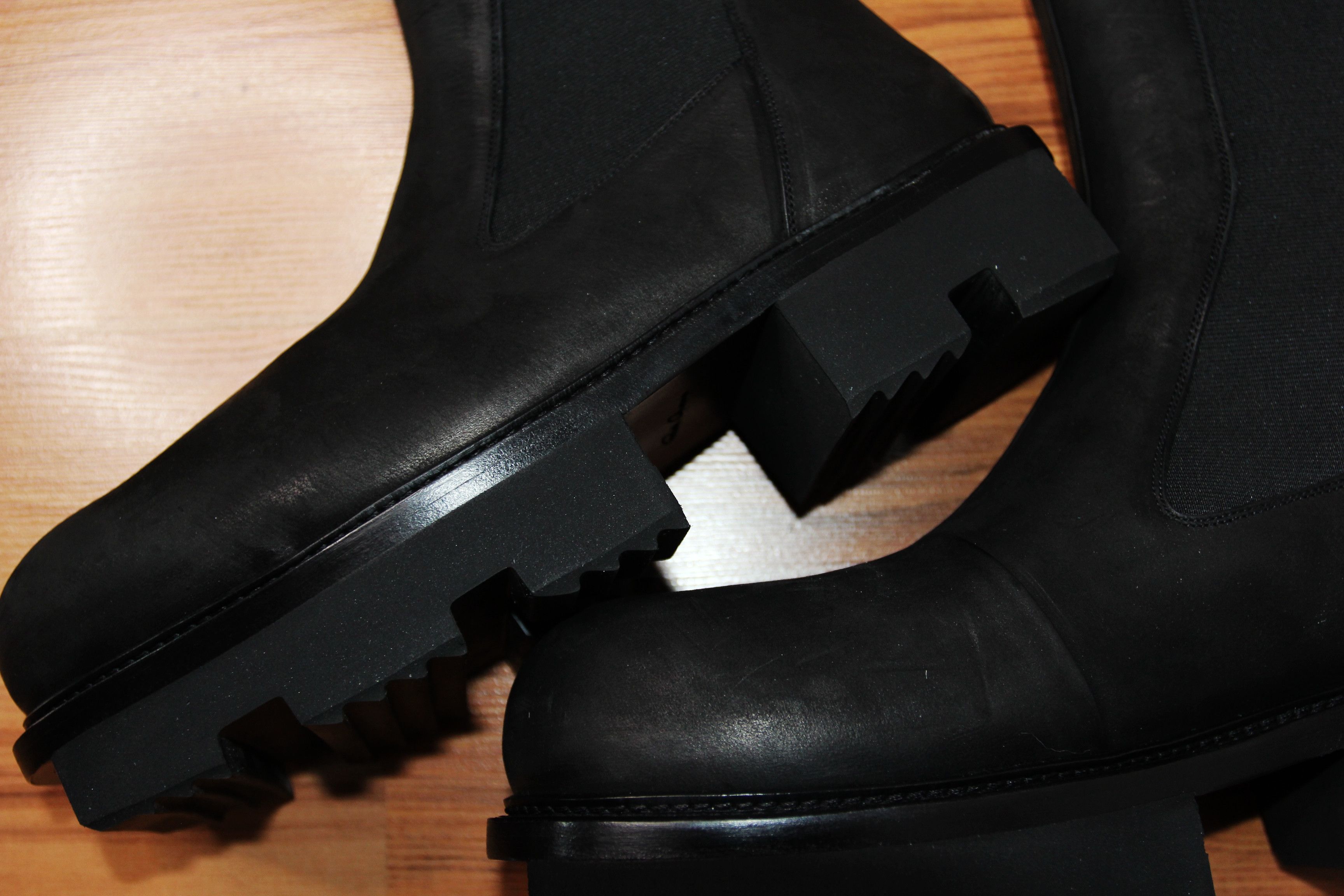 Rick Owens BNWT AW20 RICK OWENS "PERFORMA" LWN BOZO MEGATOOTH BOOTS 45 Size US 12 / EU 45 - 5 Thumbnail