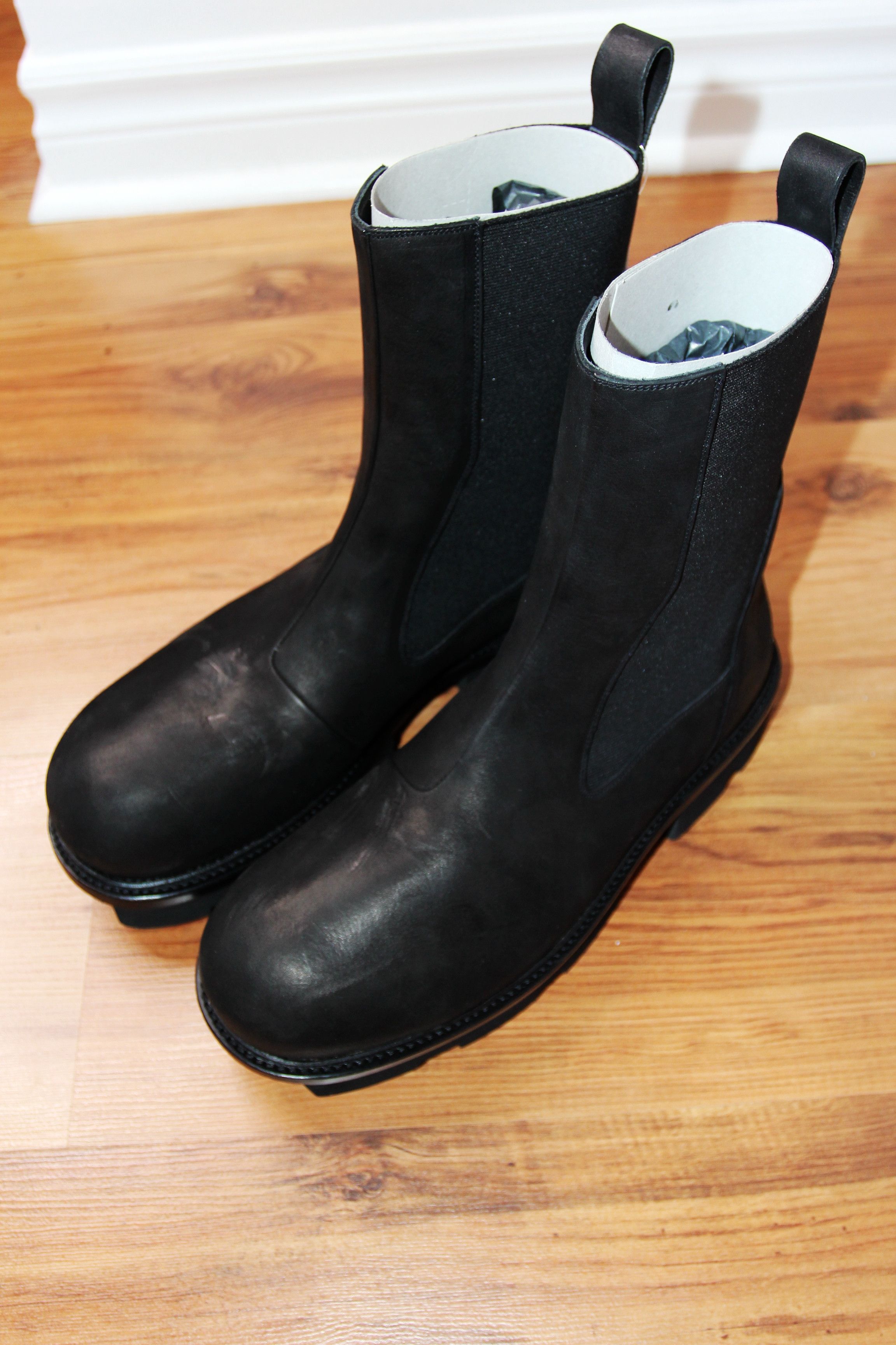 Rick Owens BNWT AW20 RICK OWENS "PERFORMA" LWN BOZO MEGATOOTH BOOTS 45 Size US 12 / EU 45 - 2 Thumbnail