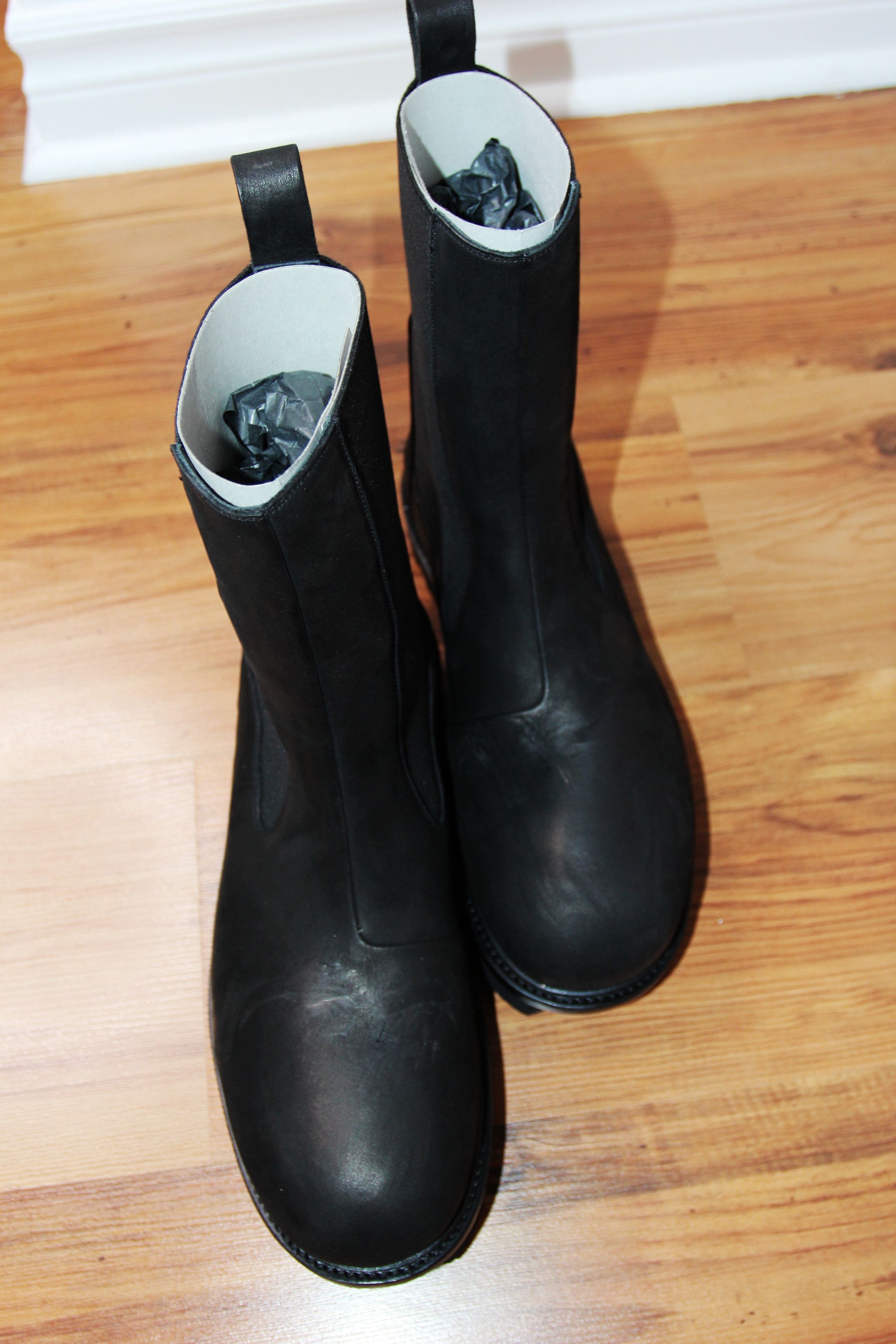 Rick Owens BNWT AW20 RICK OWENS "PERFORMA" LWN BOZO MEGATOOTH BOOTS 45 Size US 12 / EU 45 - 3 Thumbnail