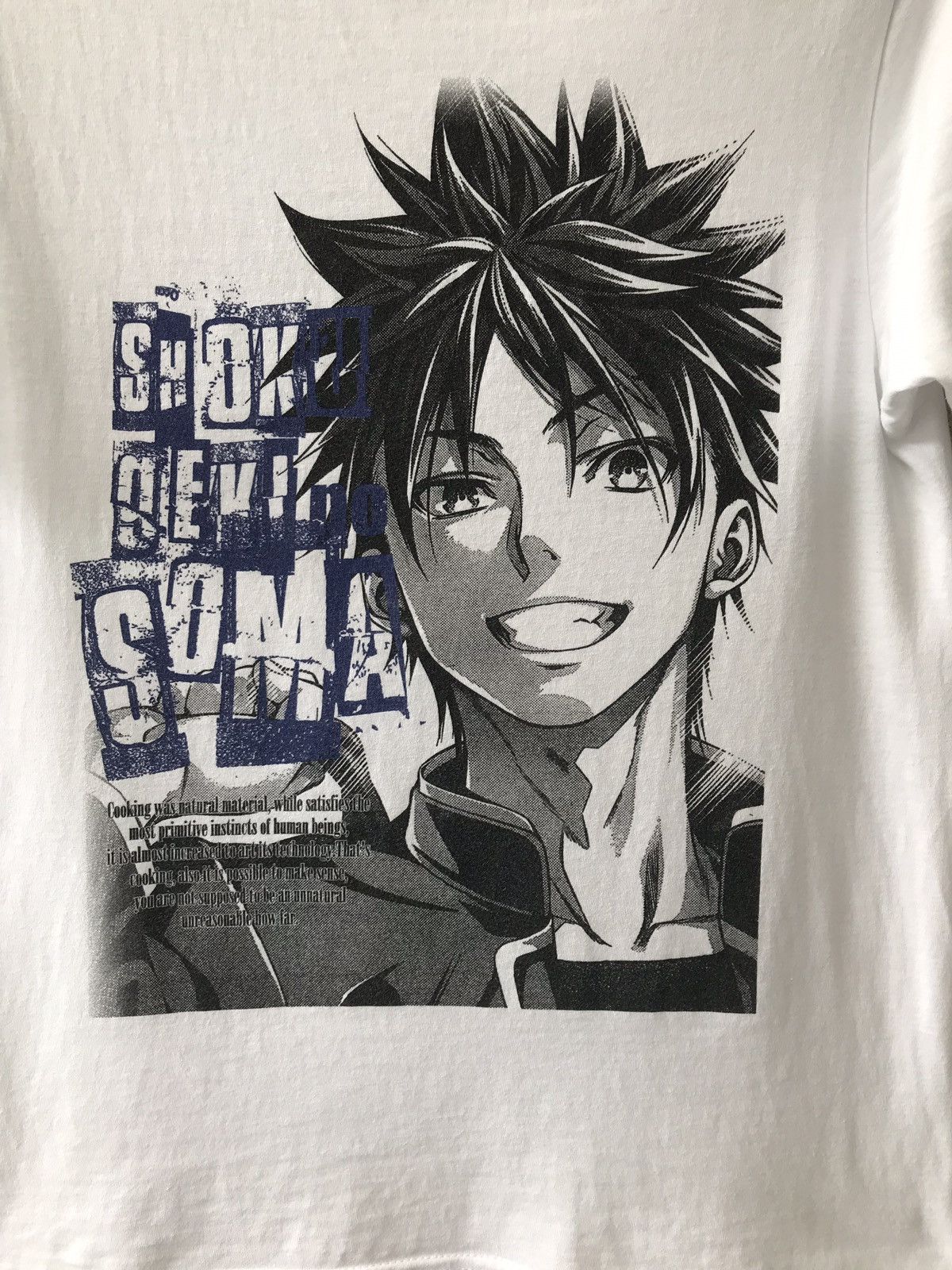 Anime × Japanese Brand Anime Shokugeki No Soma Shonen Jump Manga Series Promo Tee Size US S / EU 44-46 / 1 - 2 Thumbnail