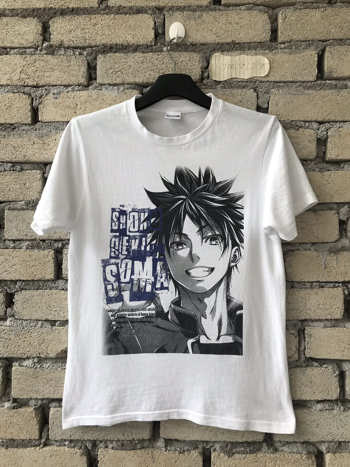 Anime × Japanese Brand Anime Shokugeki No Soma Shonen Jump Manga Series Promo Tee Size US S / EU 44-46 / 1 - 1 Thumbnail