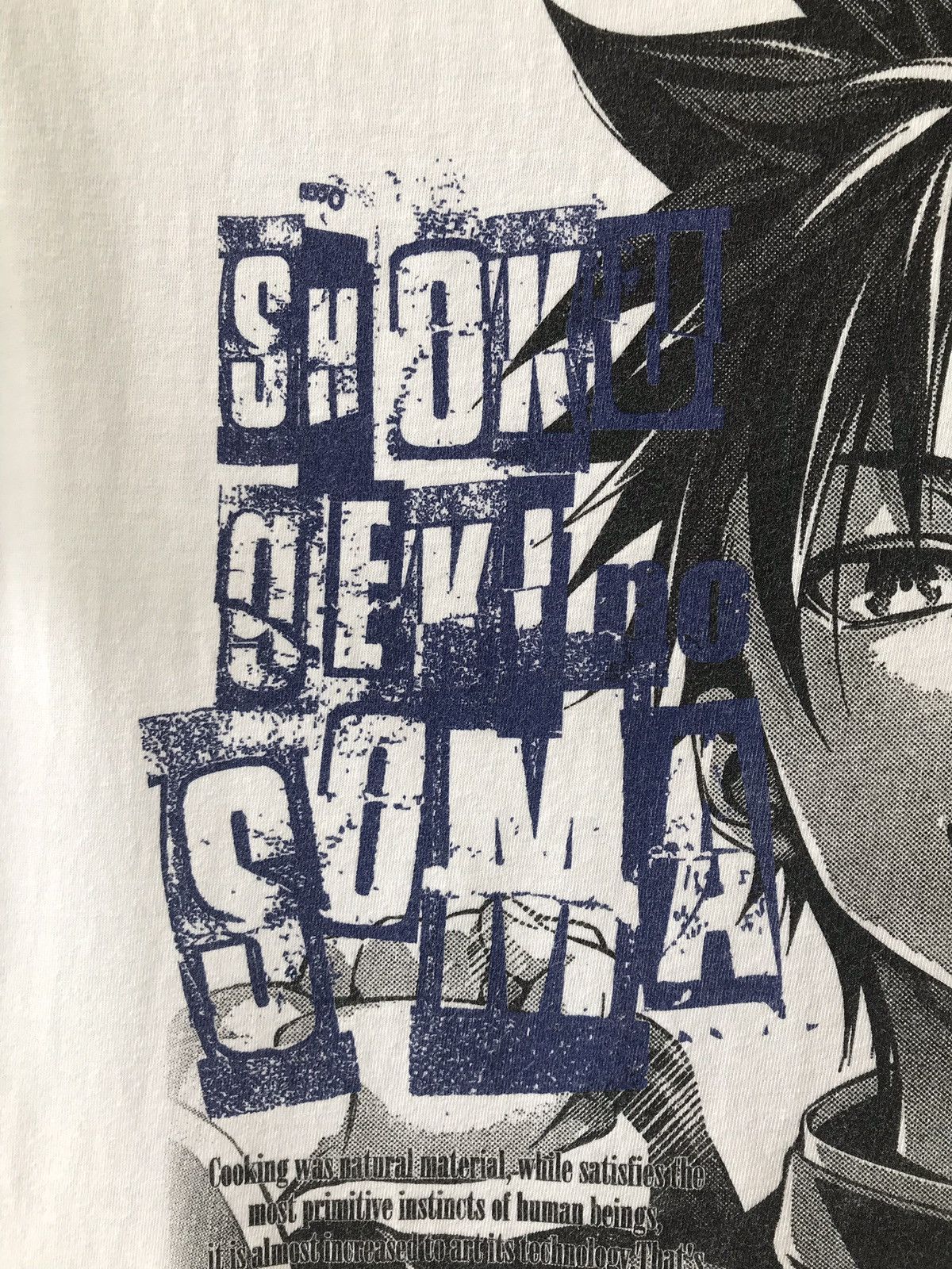 Anime × Japanese Brand Anime Shokugeki No Soma Shonen Jump Manga Series Promo Tee Size US S / EU 44-46 / 1 - 3 Thumbnail