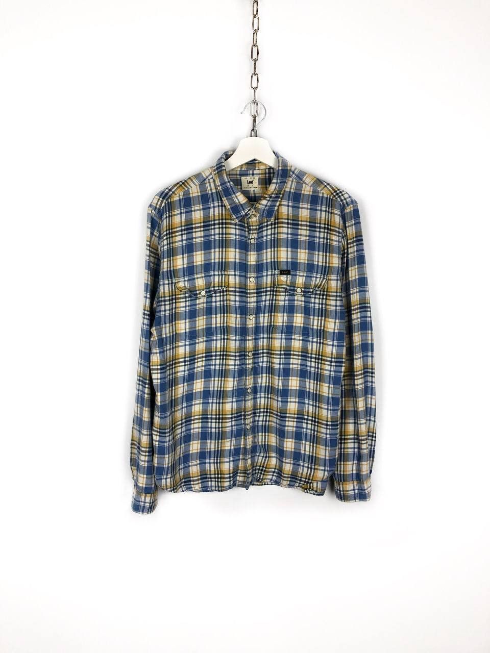 Lee Vintage LEE USA Check Shirt Button Up Small Logo size L Size US L / EU 52-54 / 3 - 1 Thumbnail