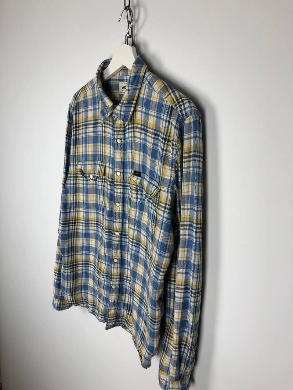 Lee Vintage LEE USA Check Shirt Button Up Small Logo size L Size US L / EU 52-54 / 3 - 6 Thumbnail