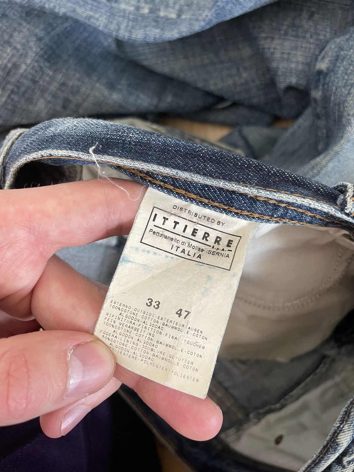 Just Cavalli Just Cavalli Vintage Y2k Distressed Denim Jeans Designer Size US 33 - 5 Thumbnail