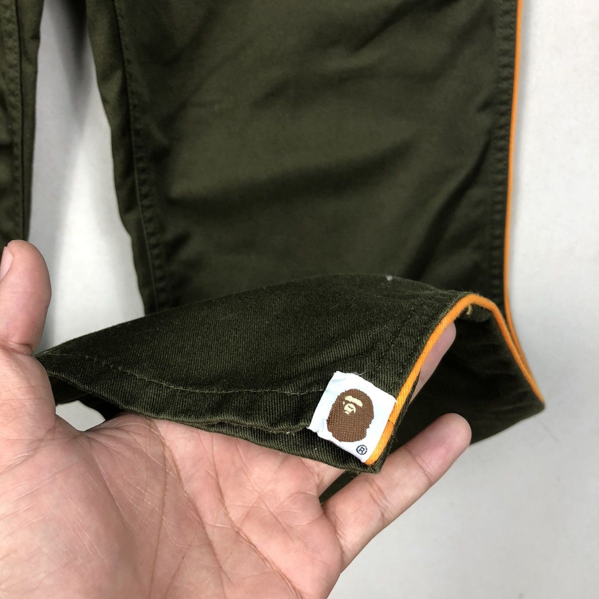 Bape Bape A Bathing Ape Green Military Loose Pants Japan Fashion Size US 32 / EU 48 - 5 Thumbnail