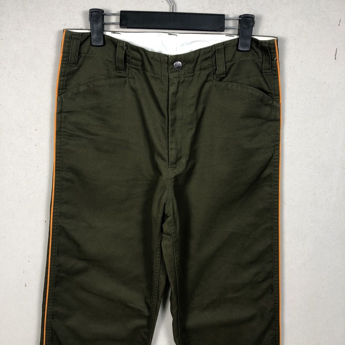 Bape Bape A Bathing Ape Green Military Loose Pants Japan Fashion Size US 32 / EU 48 - 3 Thumbnail