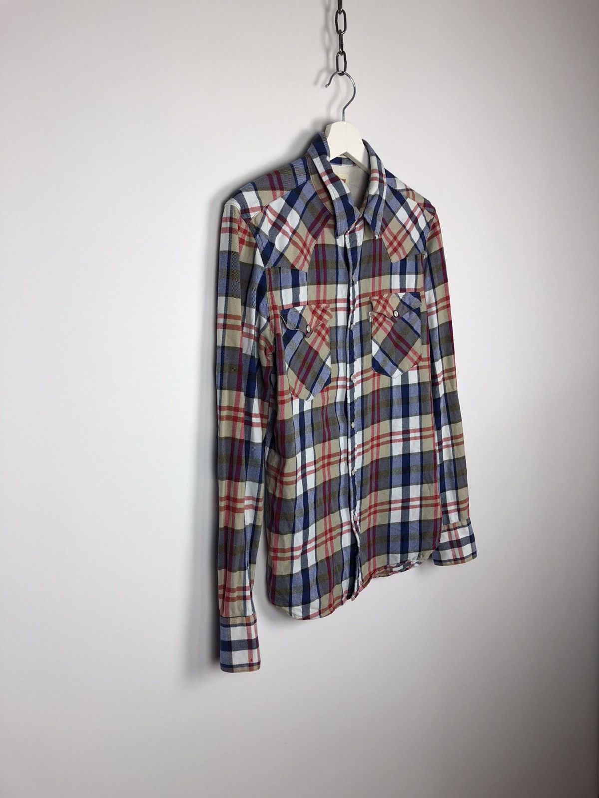 Levi's Levis Check Multicolor Shirt Button Up Cottons USA Style Size US S / EU 44-46 / 1 - 5 Thumbnail