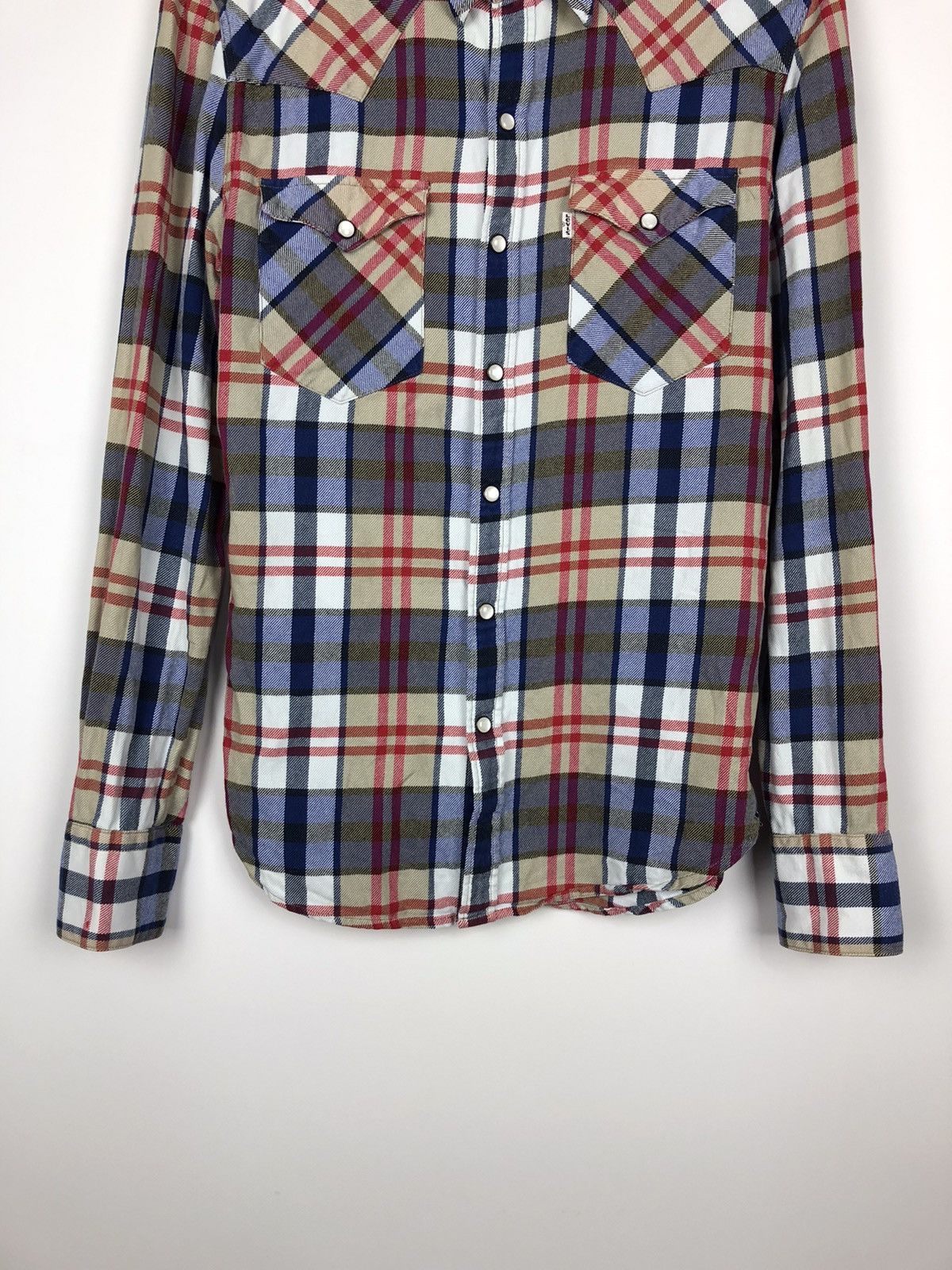 Levi's Levis Check Multicolor Shirt Button Up Cottons USA Style Size US S / EU 44-46 / 1 - 3 Thumbnail