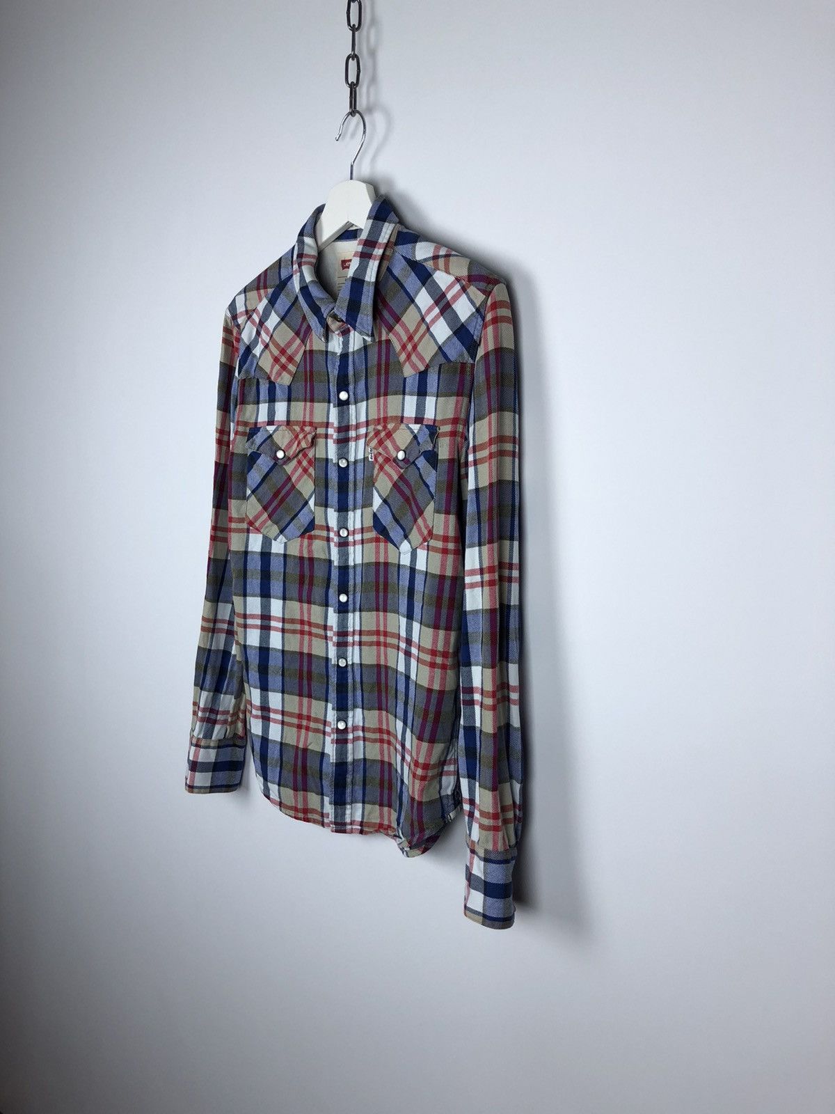 Levi's Levis Check Multicolor Shirt Button Up Cottons USA Style Size US S / EU 44-46 / 1 - 6 Thumbnail