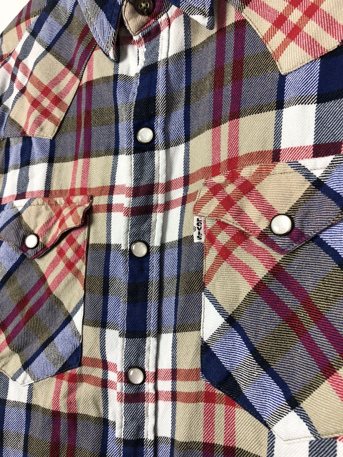 Levi's Levis Check Multicolor Shirt Button Up Cottons USA Style Size US S / EU 44-46 / 1 - 4 Thumbnail