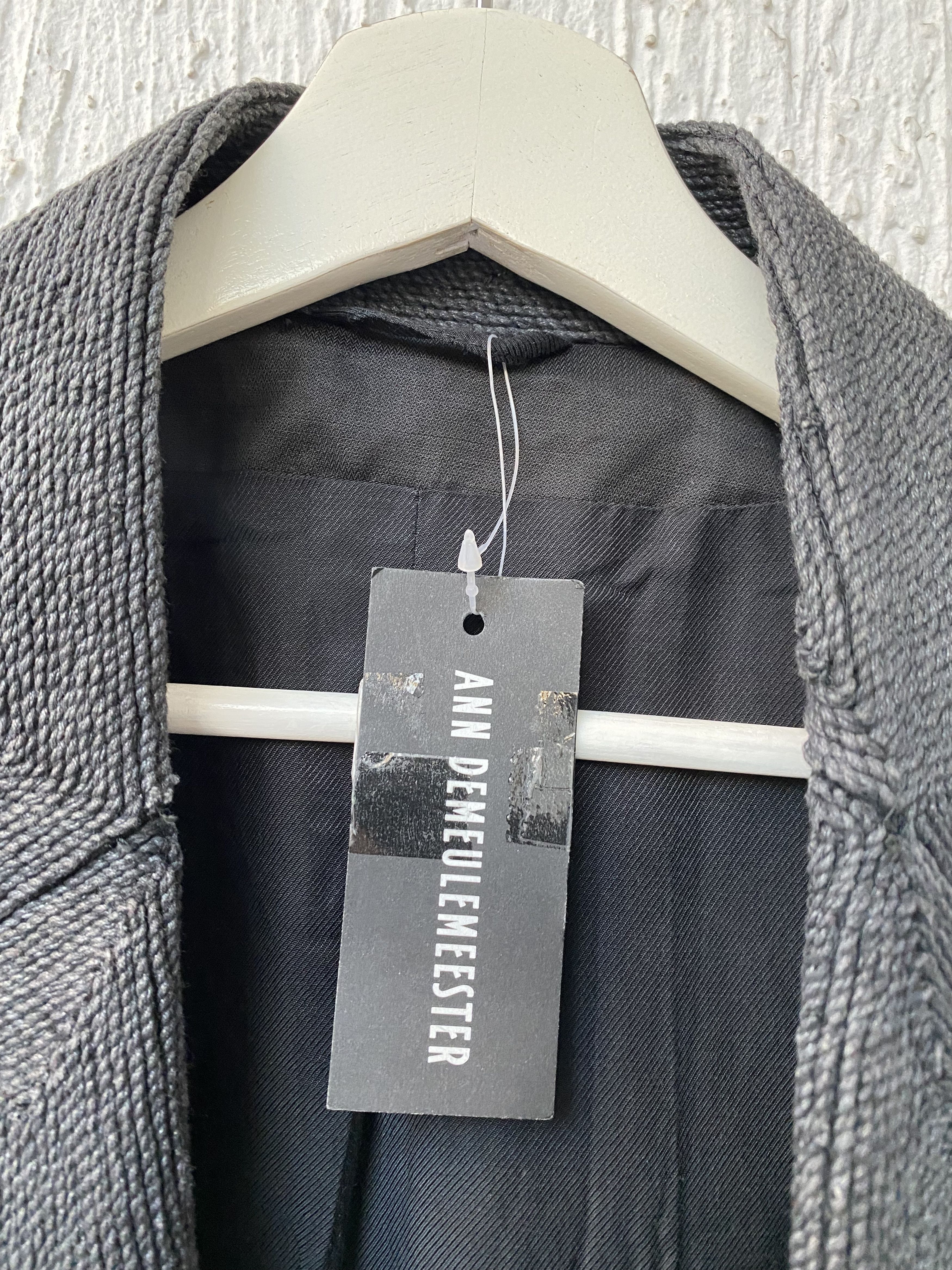 Ann Demeulemeester BNWT embroidered lapels blazer Size US S / EU 44-46 / 1 - 7 Thumbnail