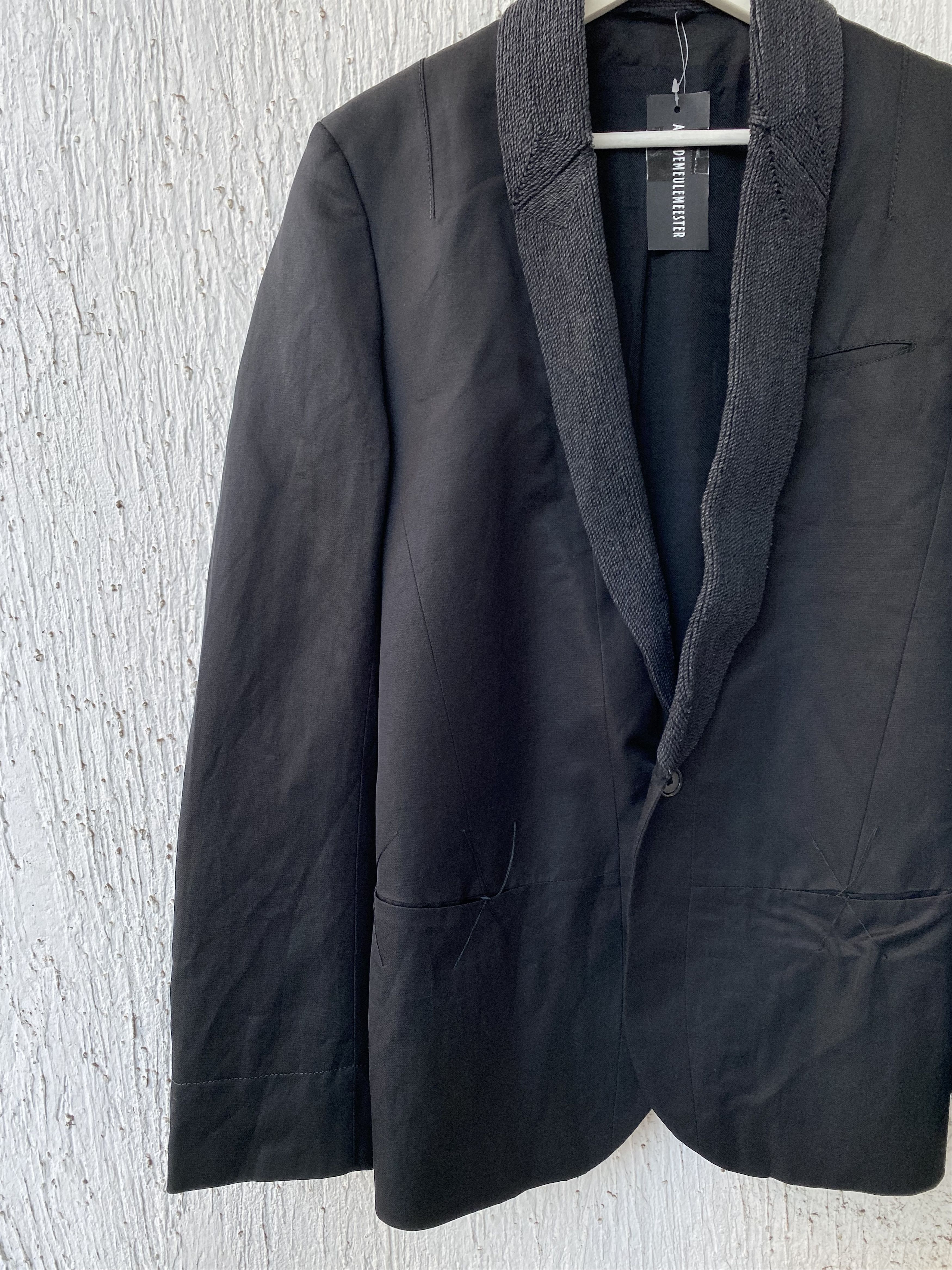 Ann Demeulemeester BNWT embroidered lapels blazer Size US S / EU 44-46 / 1 - 2 Thumbnail