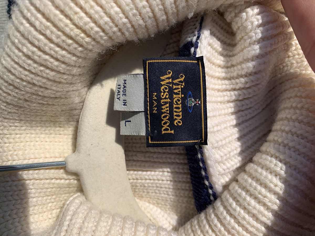 Vintage × Vivienne Westwood Rare archival runway logo leopard turtleneck Size US L / EU 52-54 / 3 - 7 Thumbnail