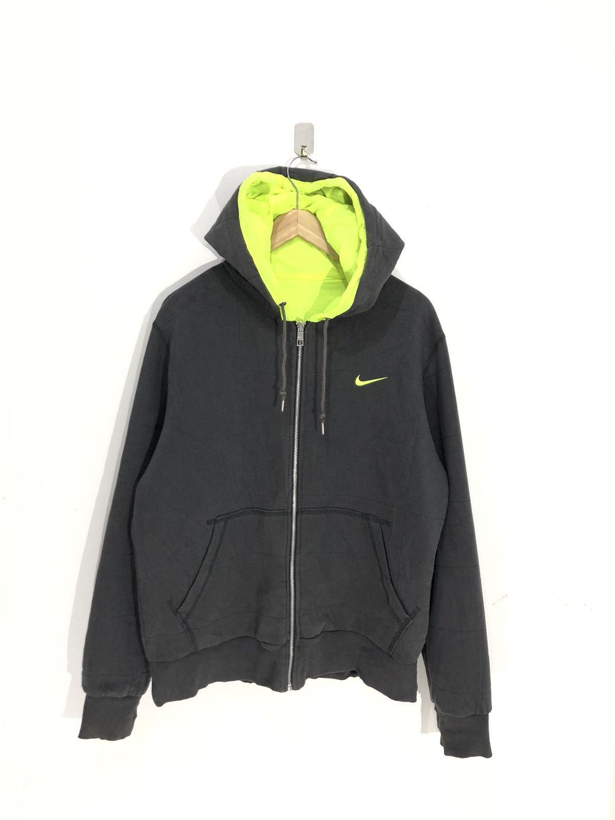 Nike × Nike ACG × Vintage Reversible Hoodie Jacket Mini Nike Travis Swoosh Size US L / EU 52-54 / 3 - 1 Thumbnail