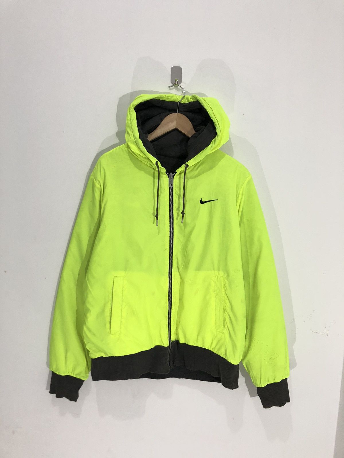 Nike × Nike ACG × Vintage Reversible Hoodie Jacket Mini Nike Travis Swoosh Size US L / EU 52-54 / 3 - 2 Thumbnail