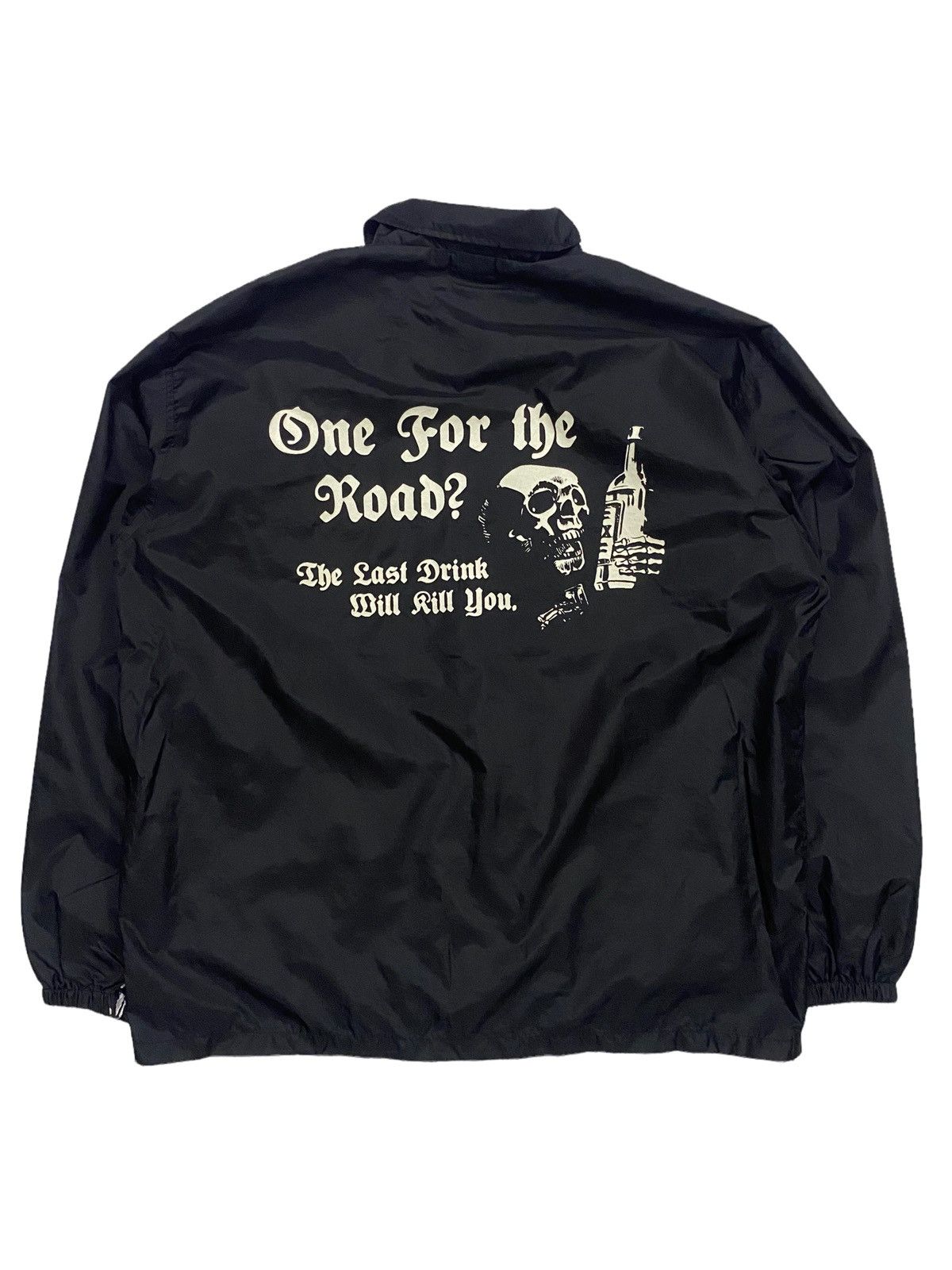 Japanese Brand × Vintage Vintage Skull Squadron Coach Jacket Size US M / EU 48-50 / 2 - 1 Thumbnail